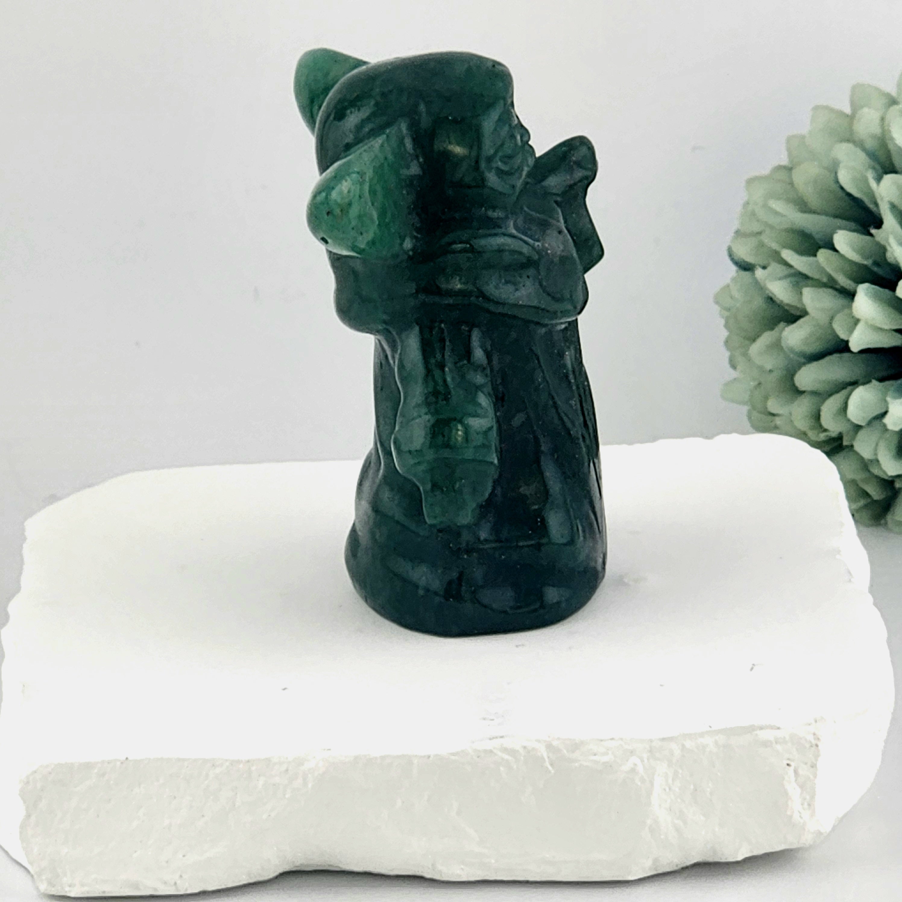 Green Aventurine Yoda