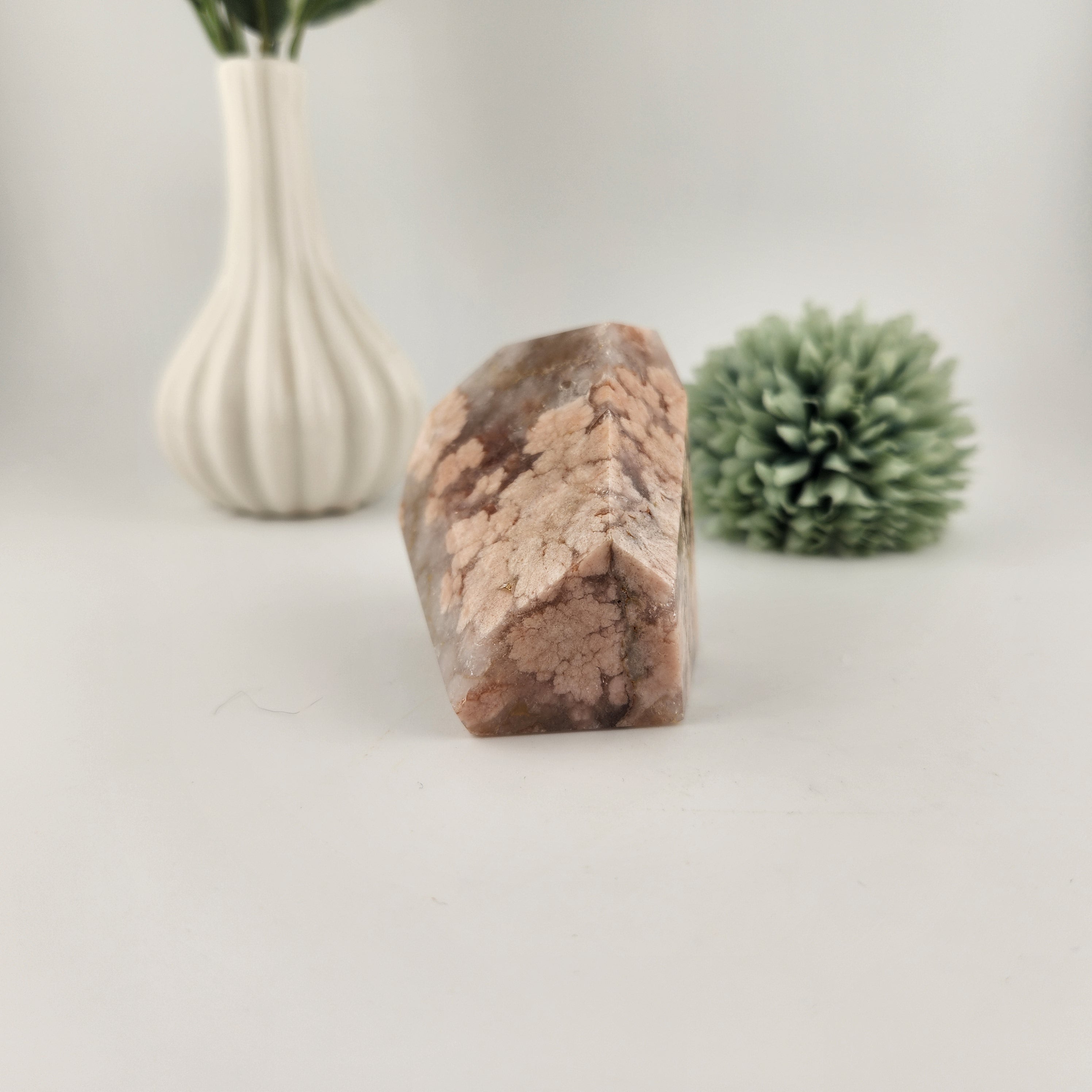 Purple + Pink Flower Agate Freeform