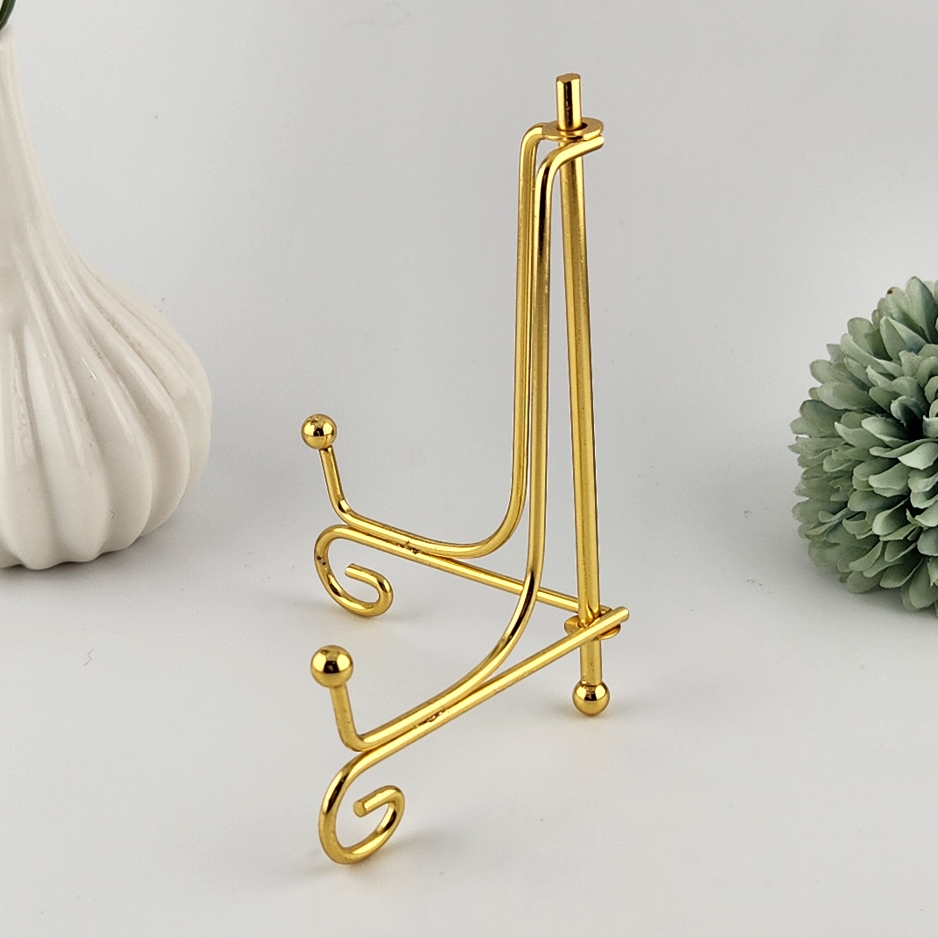Classic Foldable Gold Slab Stand