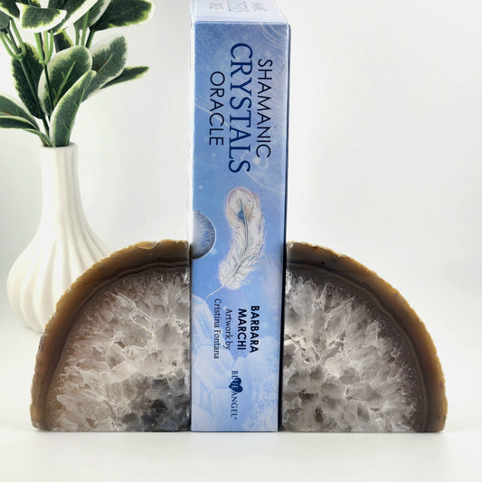 Agate Bookend