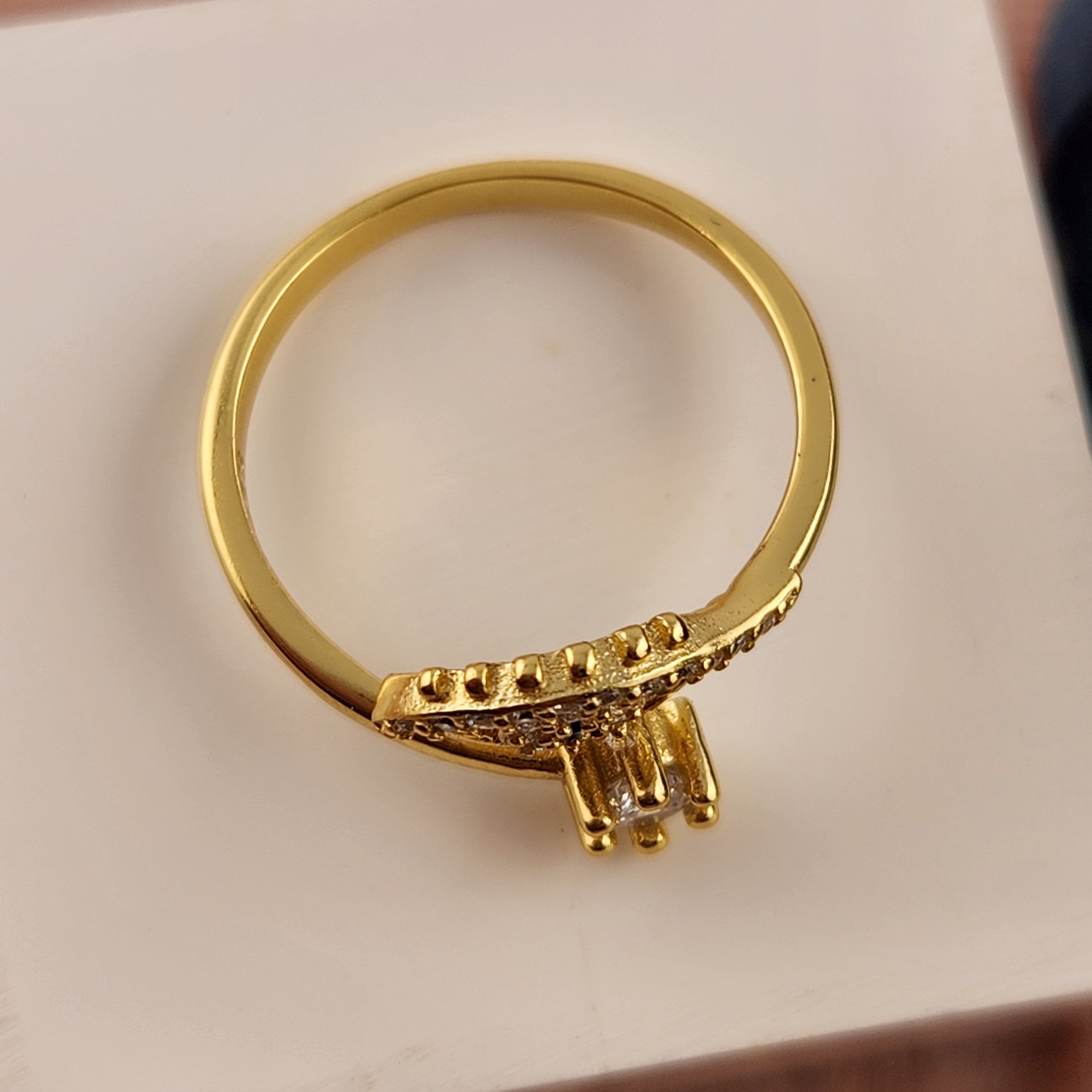 Evil Eye + Star Ring - Gold Plated S925