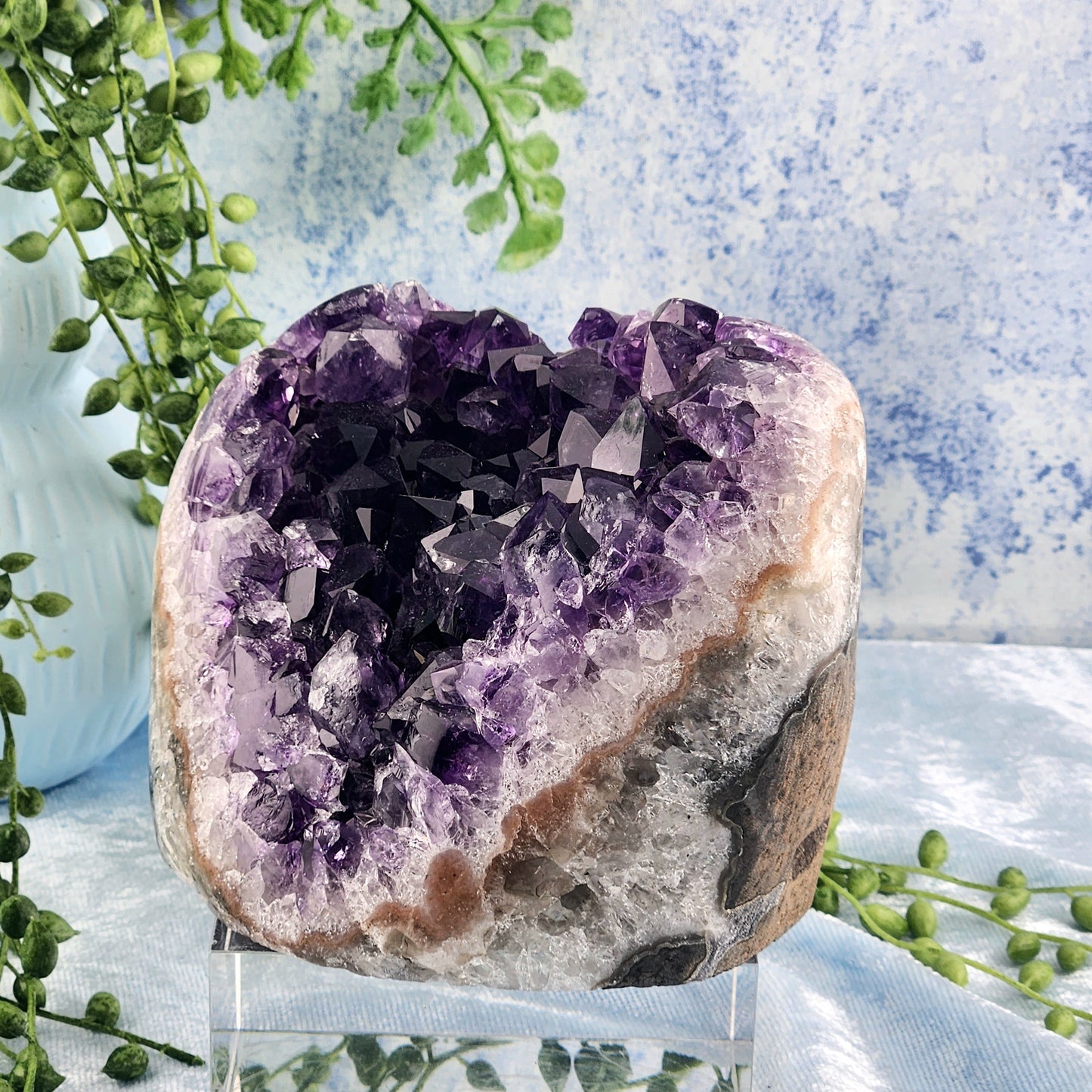 A-Grade Amethyst Cutbase