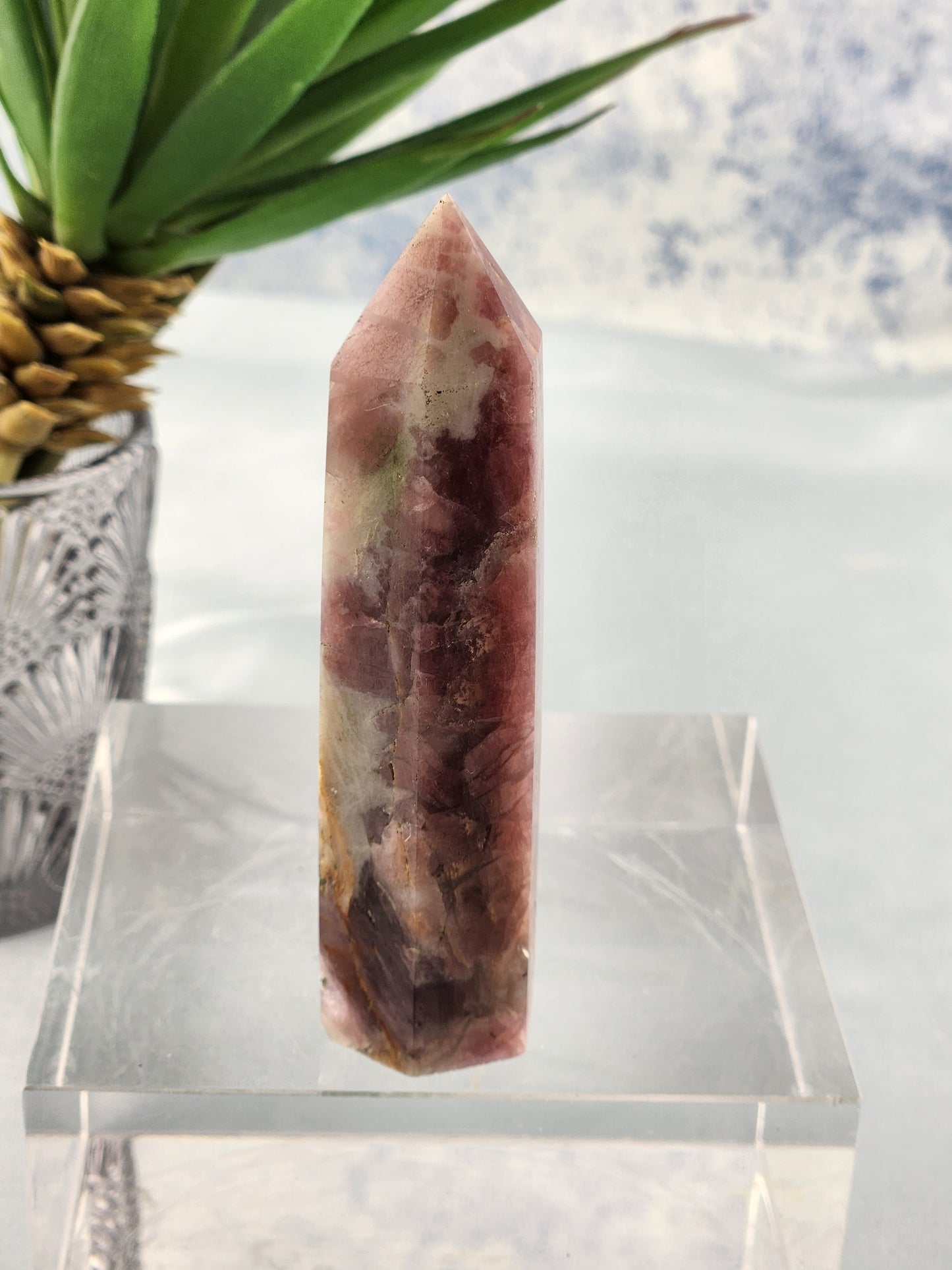 Pink Tourmaline Point