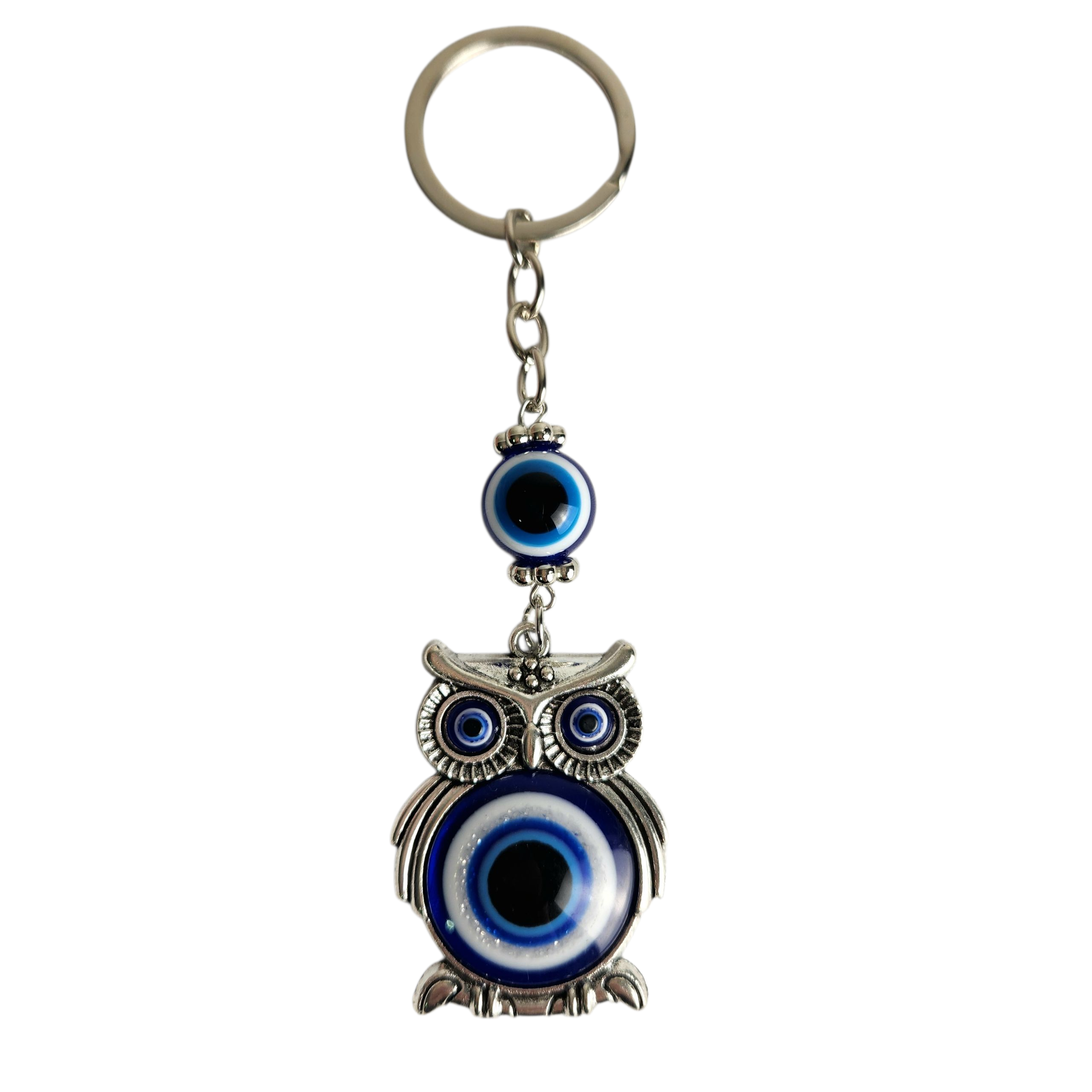 Evil Eye Keychain - Owl (style 1)