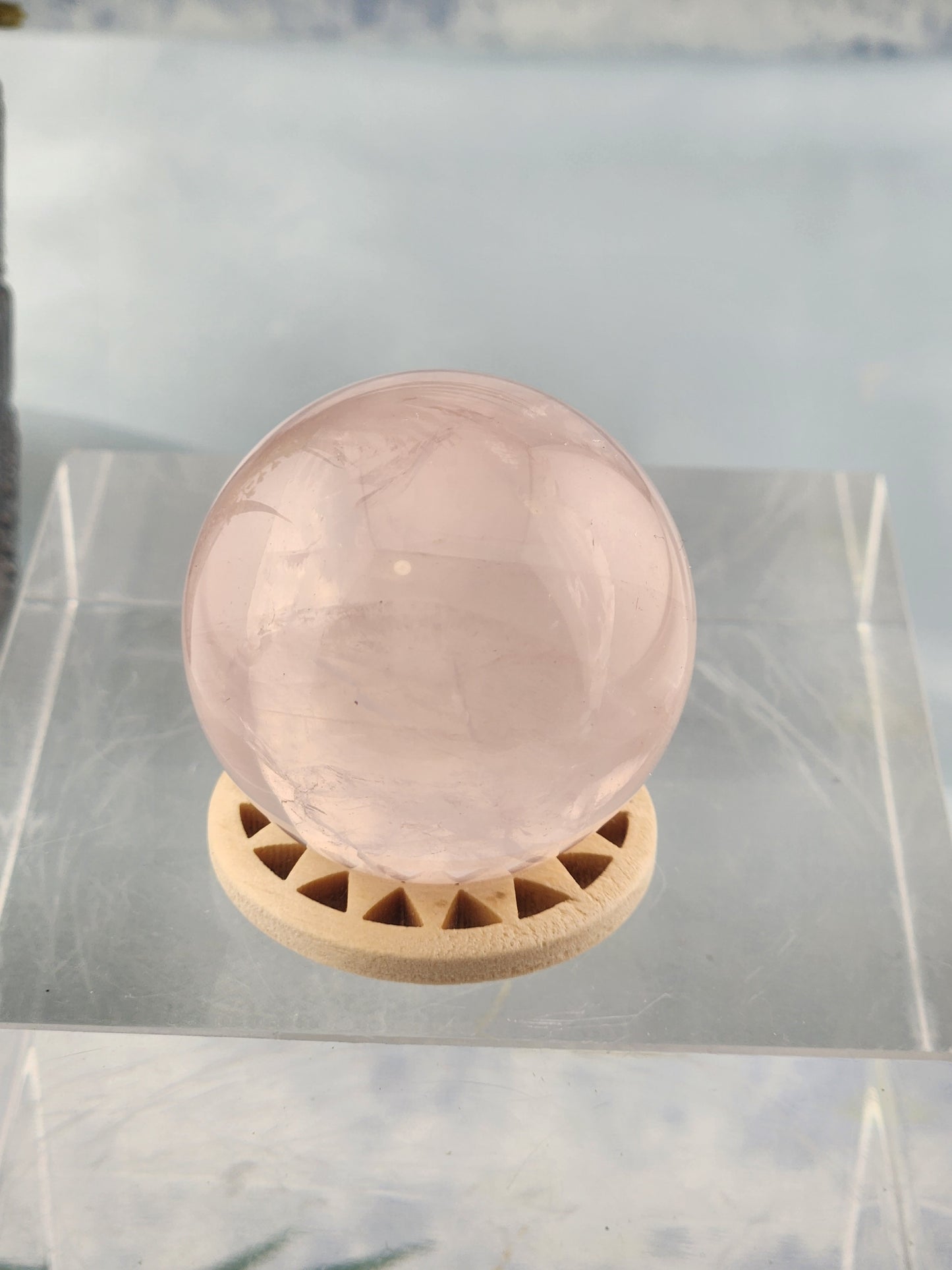 A Grade Rose Quartz Sphere