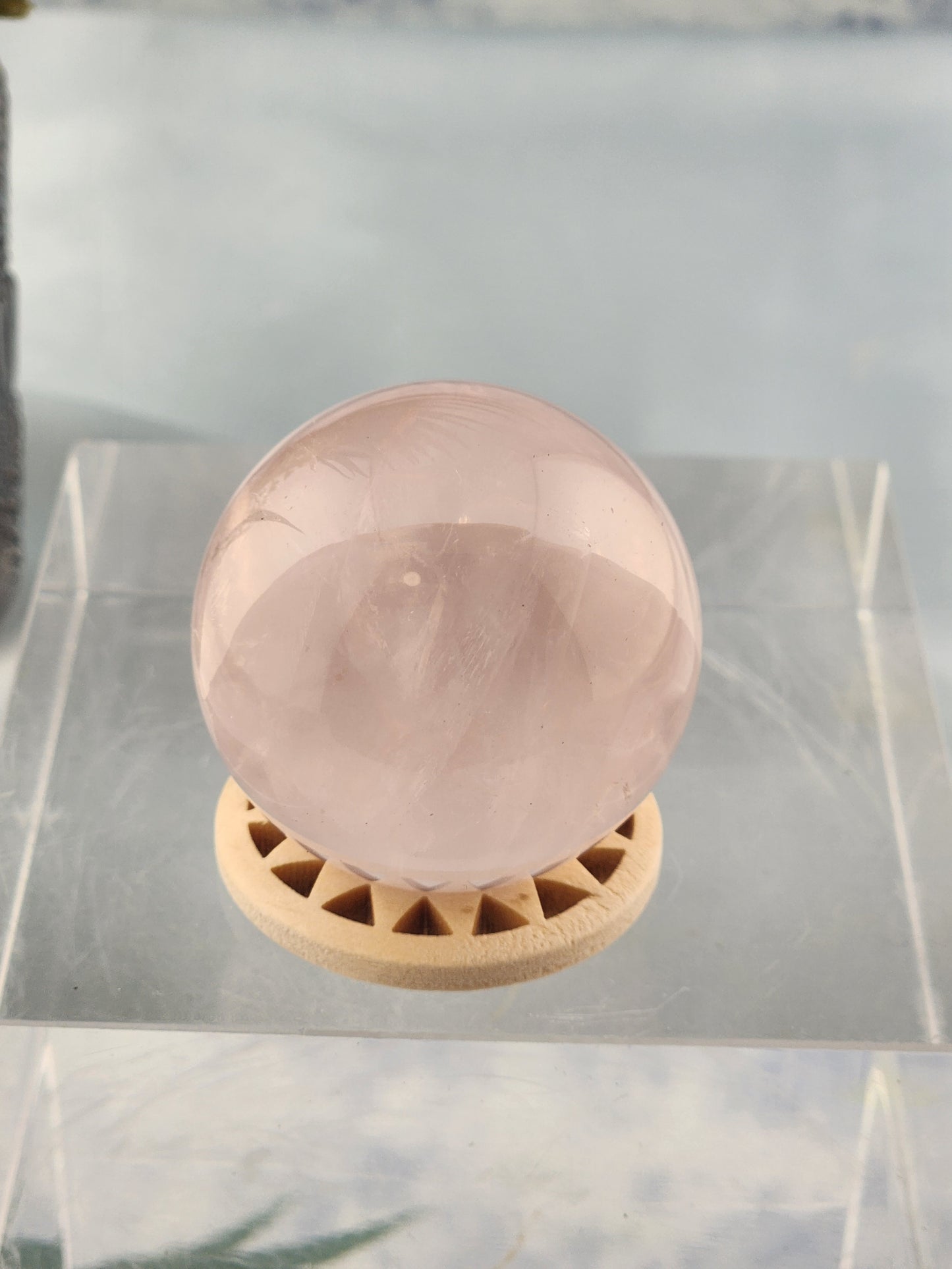 A Grade Rose Quartz Sphere