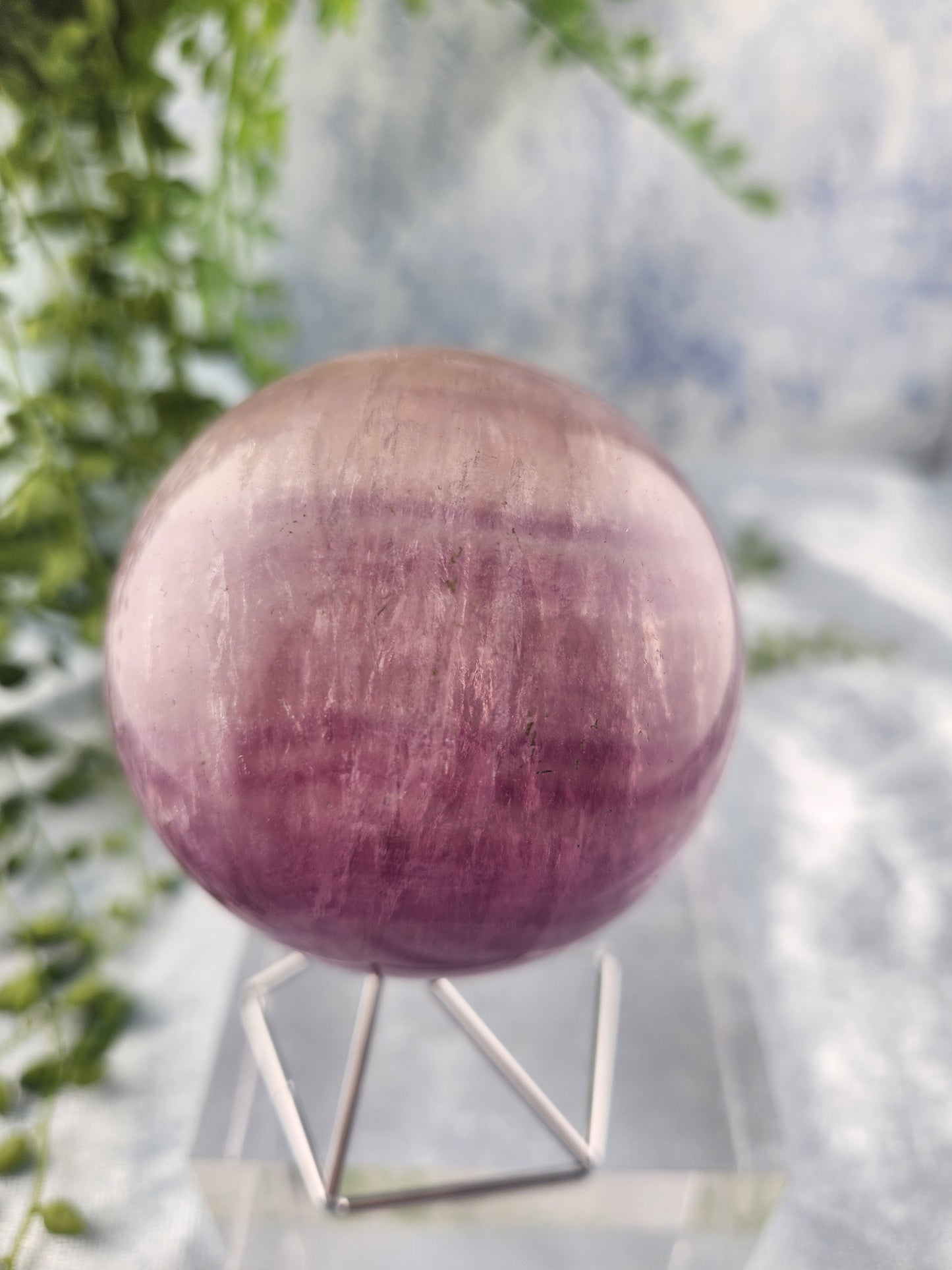 Purple Fluorite Sphere