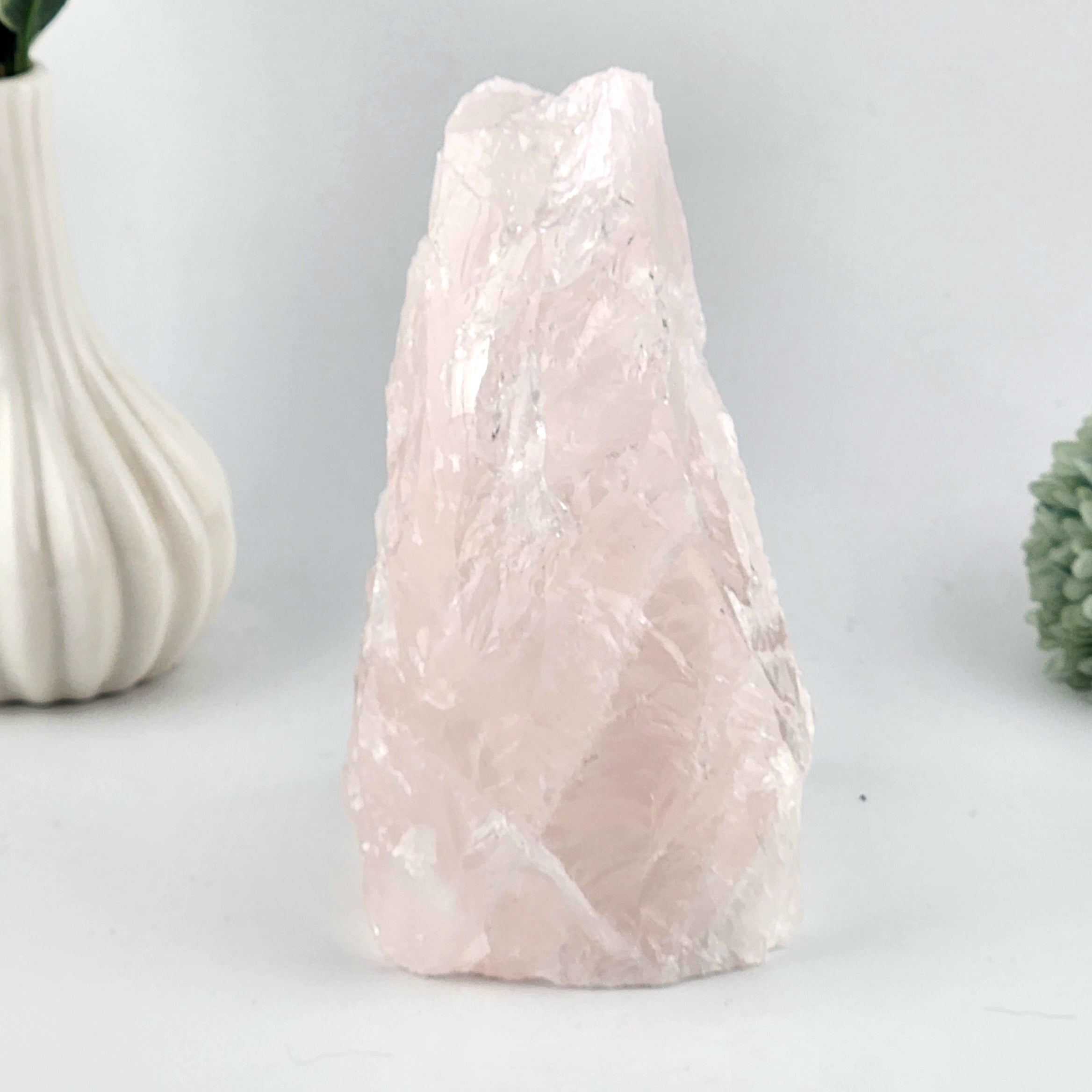 Raw Rose Quartz Freeform