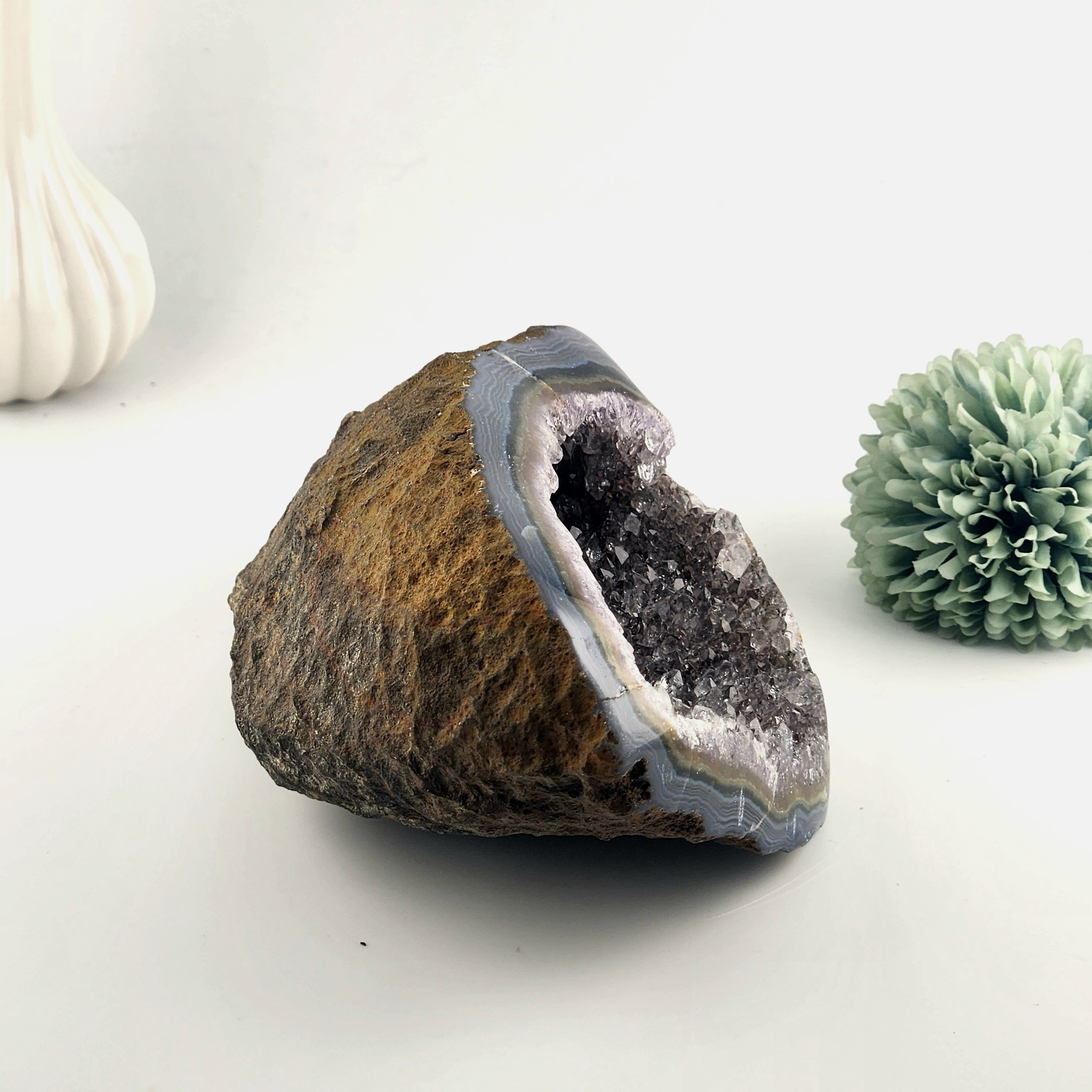 Amethyst Agate Geode