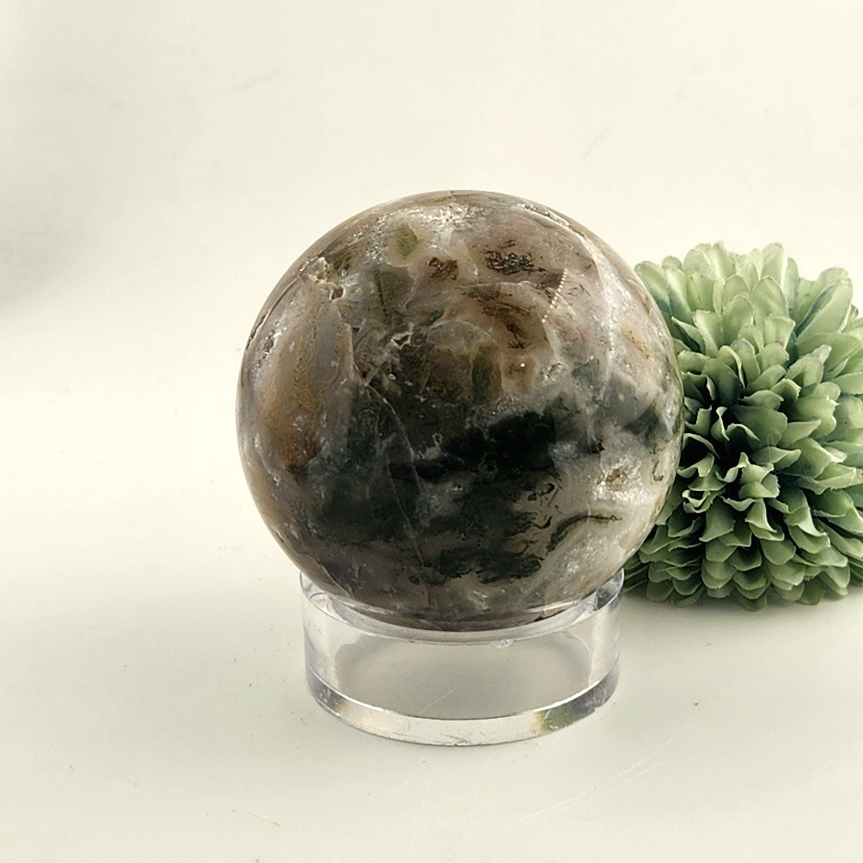 Moss Agate Sphere