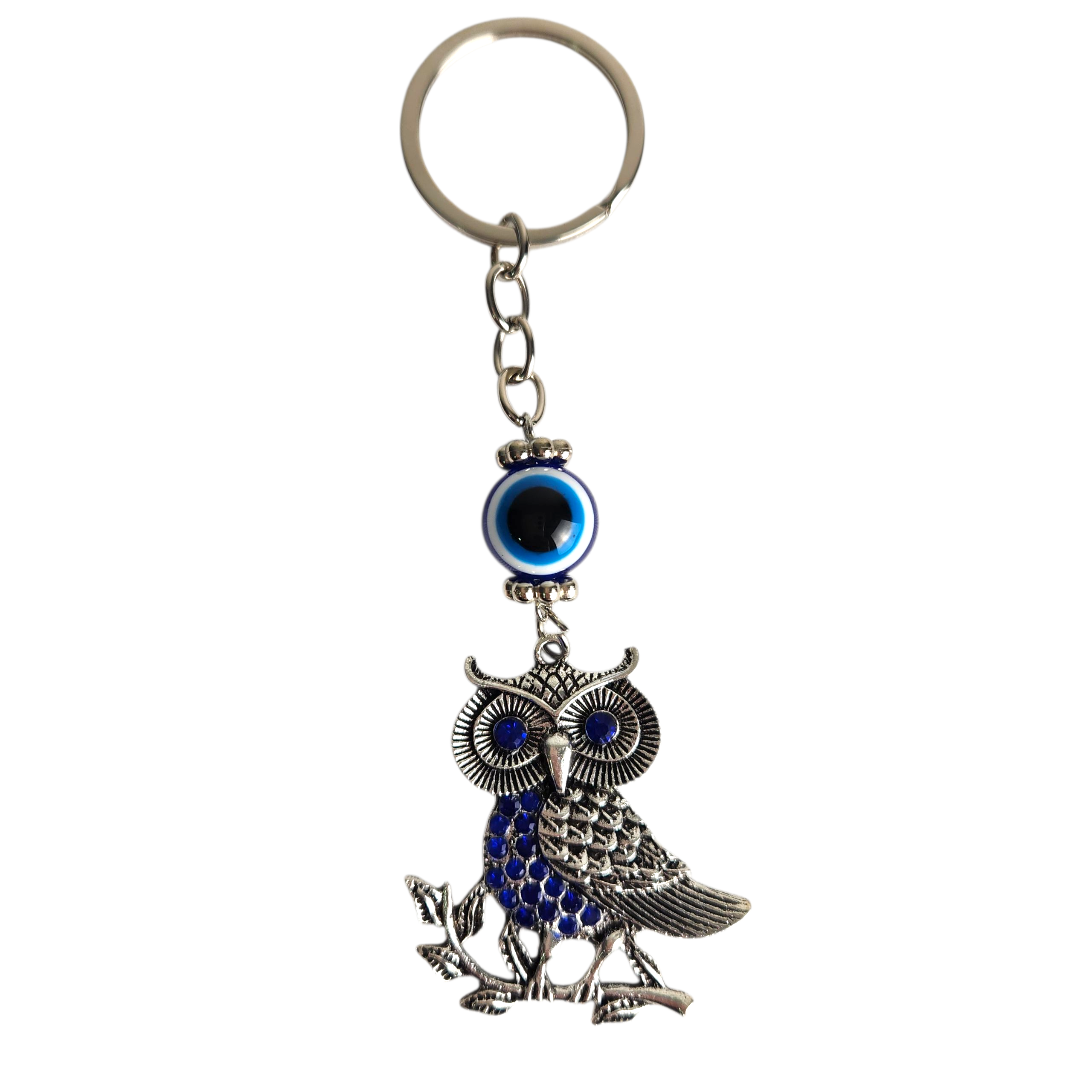 Evil Eye Keychain - Owl (style 2)