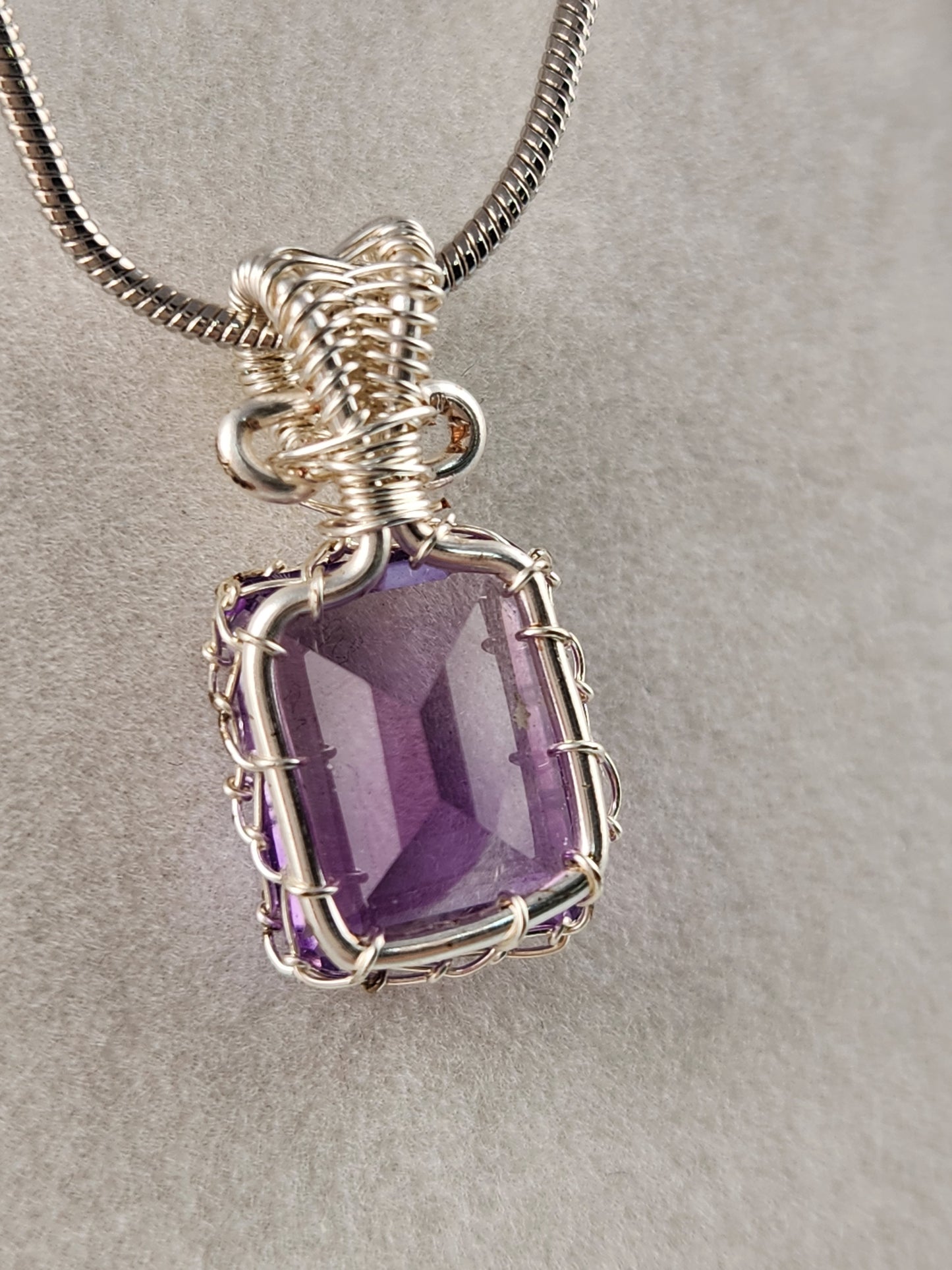 A-Grade Amethyst Pendant (No.1.3)