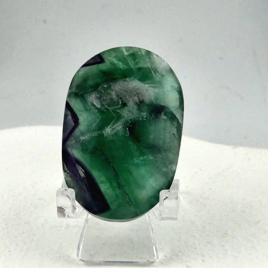 Feather Fluorite Palmstone