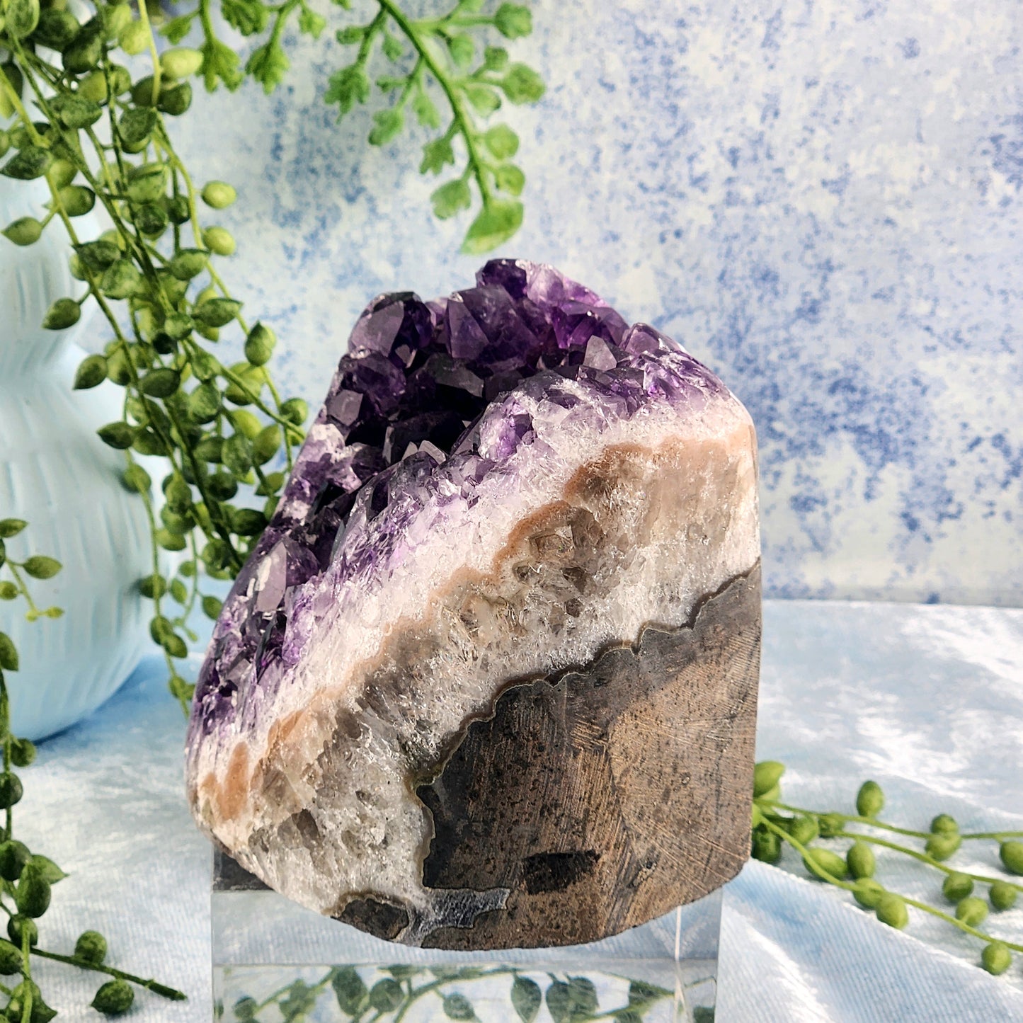 A-Grade Amethyst Cutbase