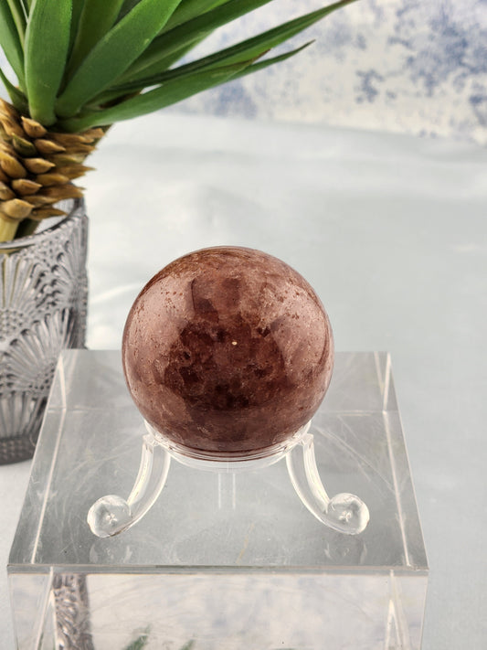 Strawberry Quartz Sphere