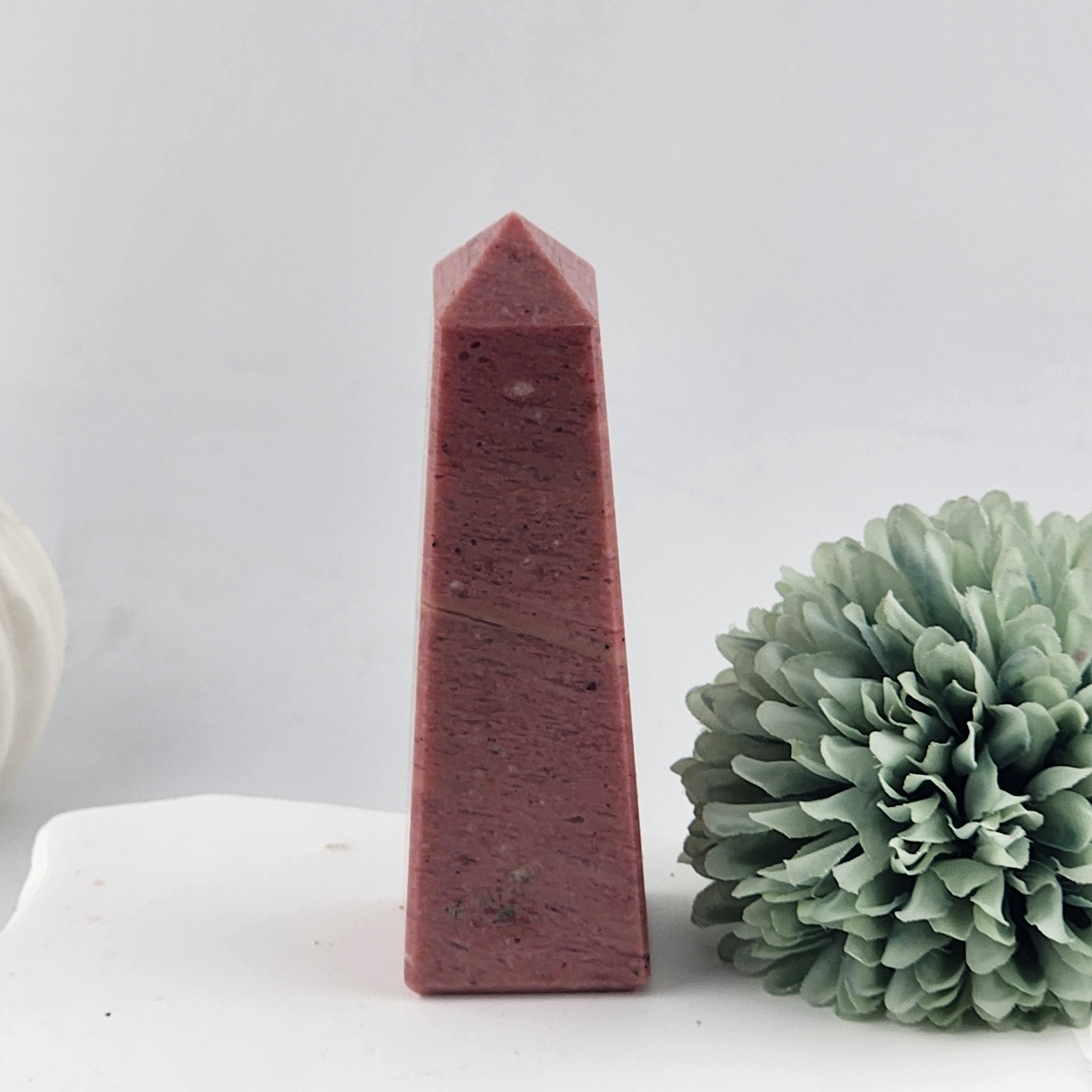 Pink Petrified Wood Tower