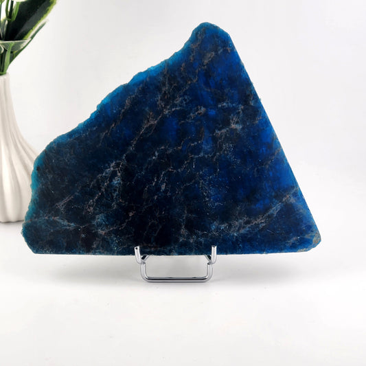 Blue Apatite Slab