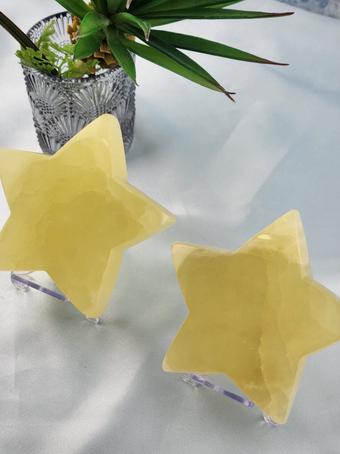 Lemon Calcite Star