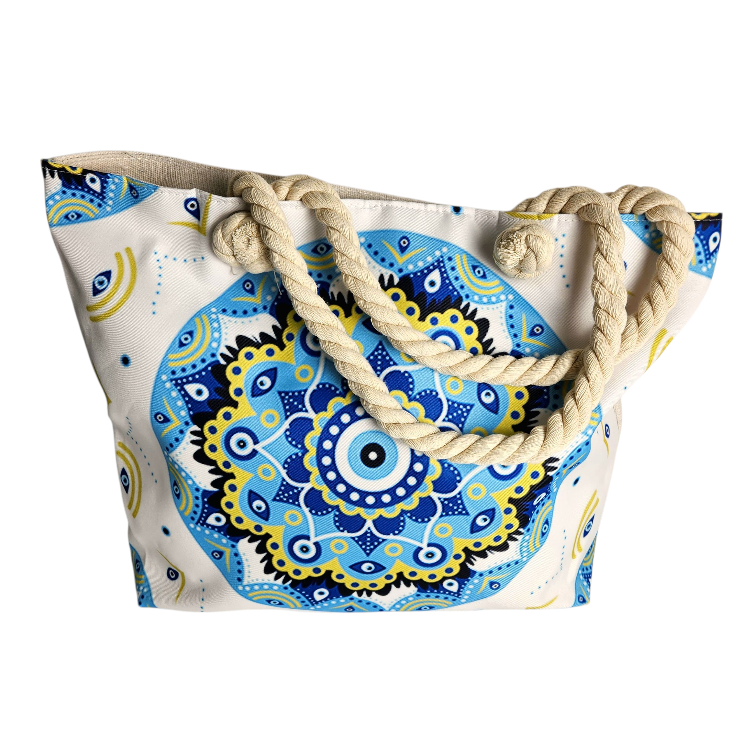 Evil Eye Beach Bag