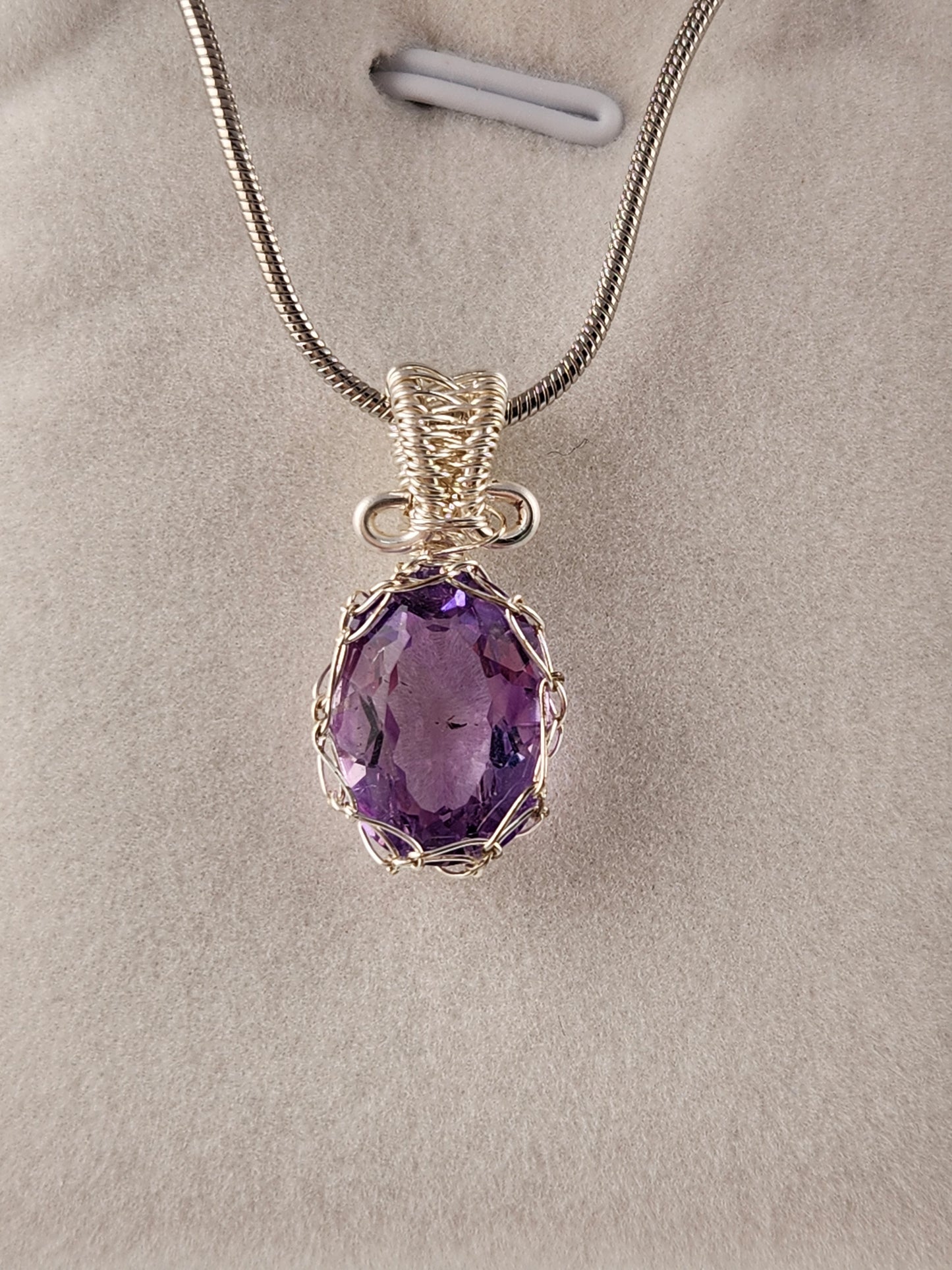 A-Grade Amethyst Pendant (No1.2)