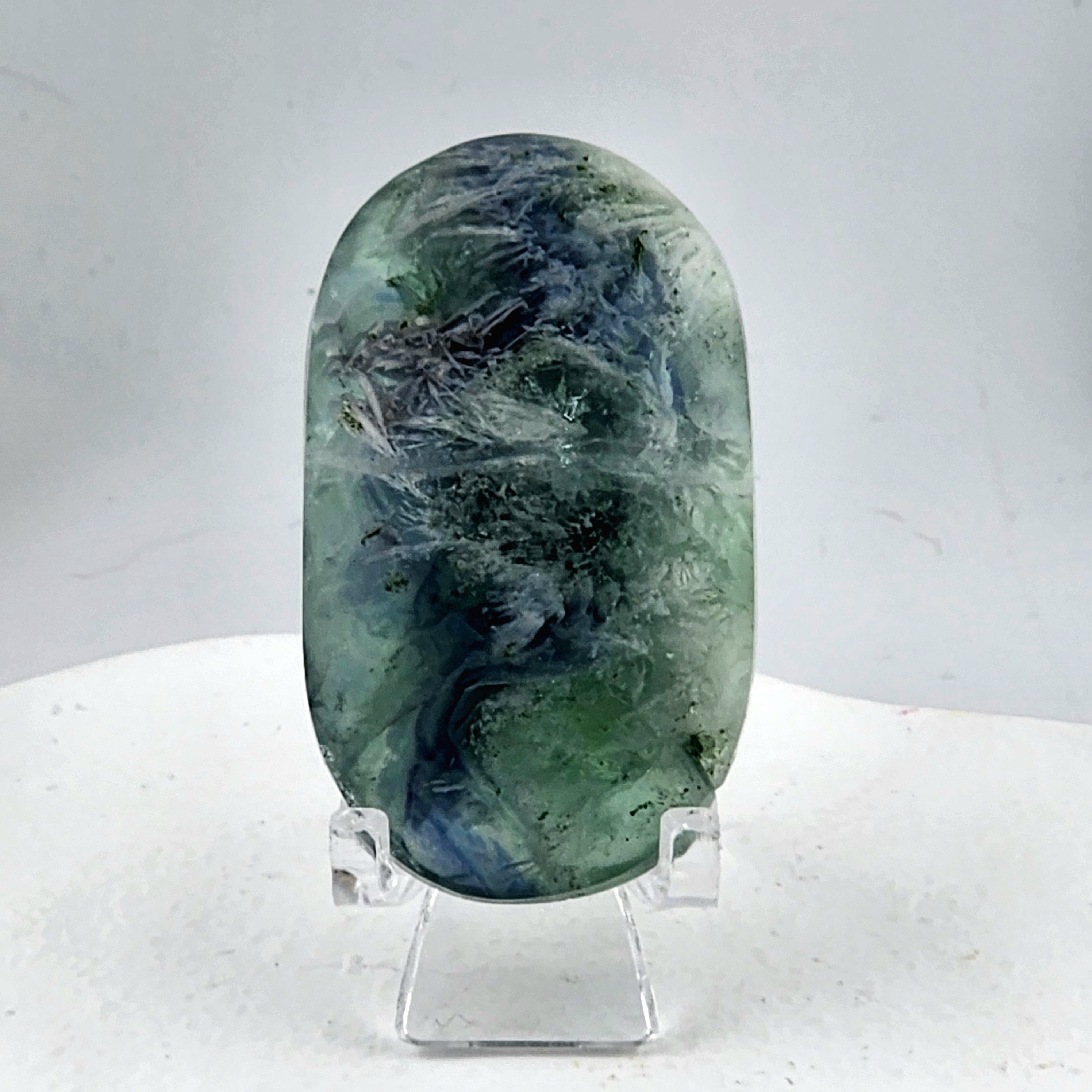 Feather Fluorite Palmstone