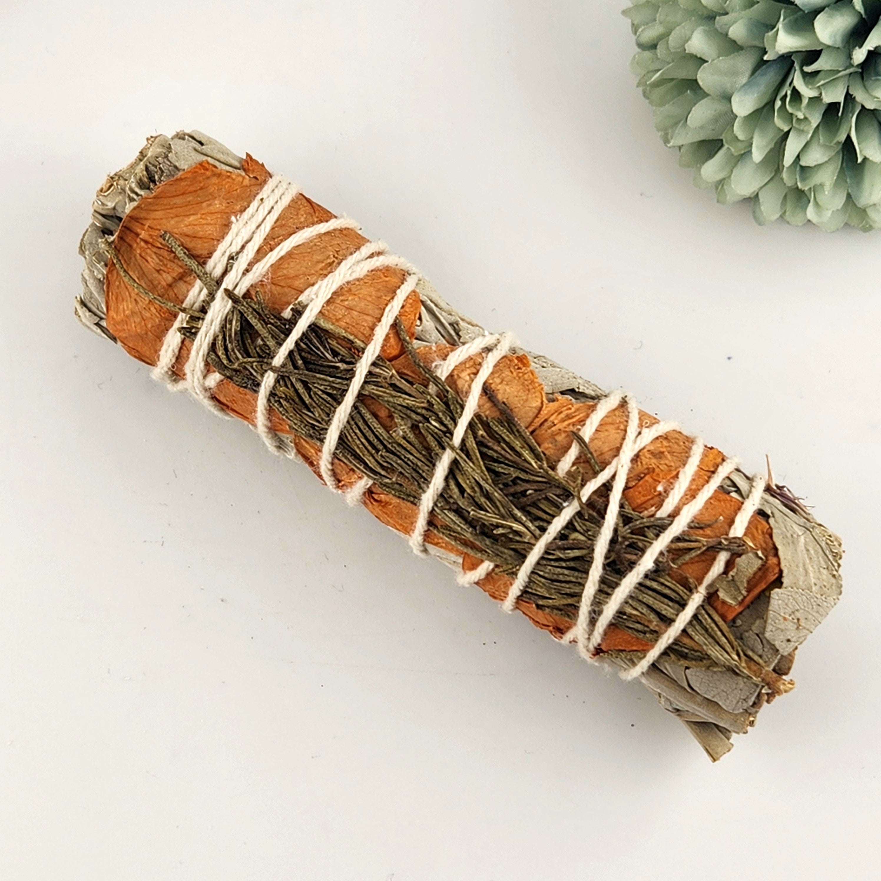 Sage - White Sage Orange Rose & Rosemary