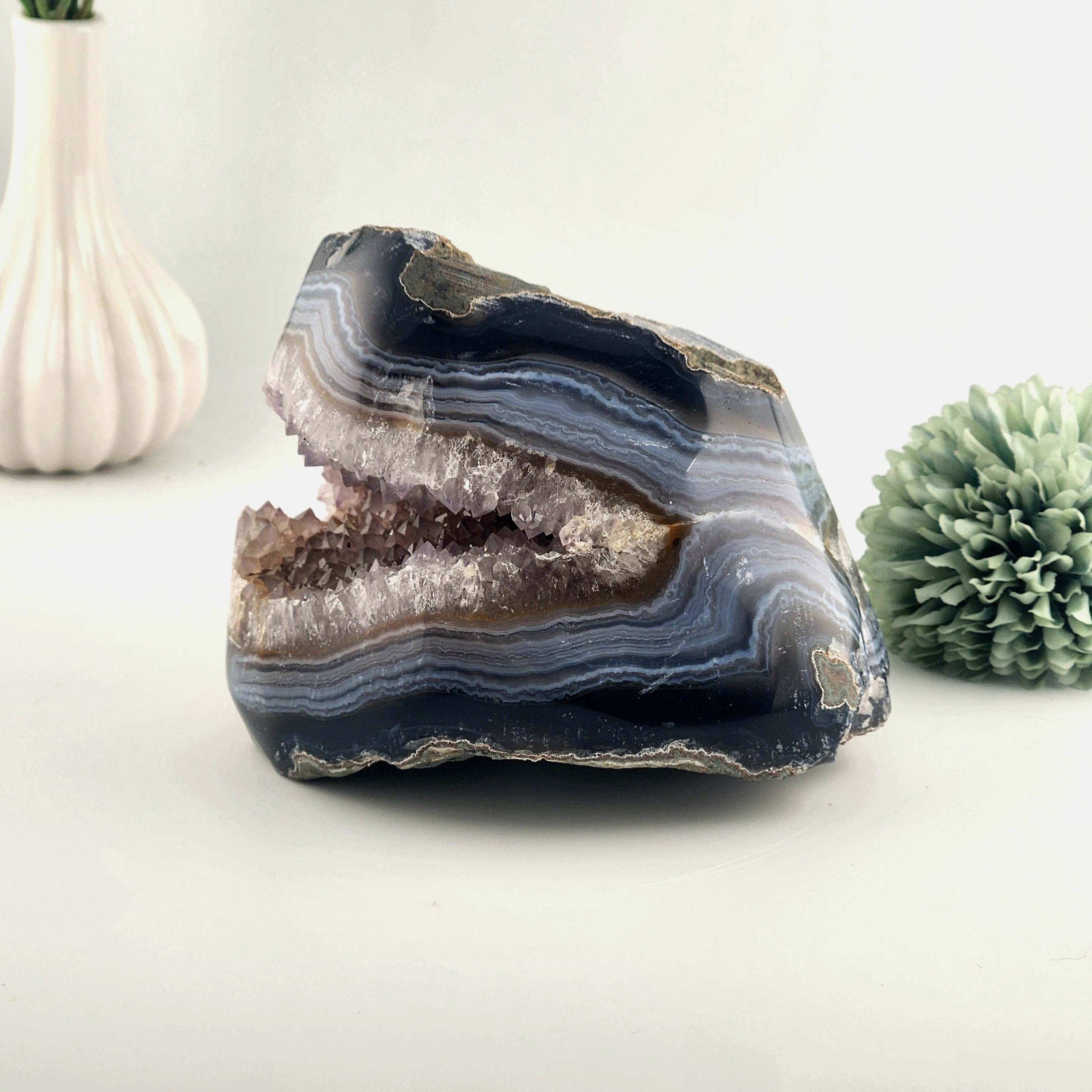 Amethyst Agate Geode