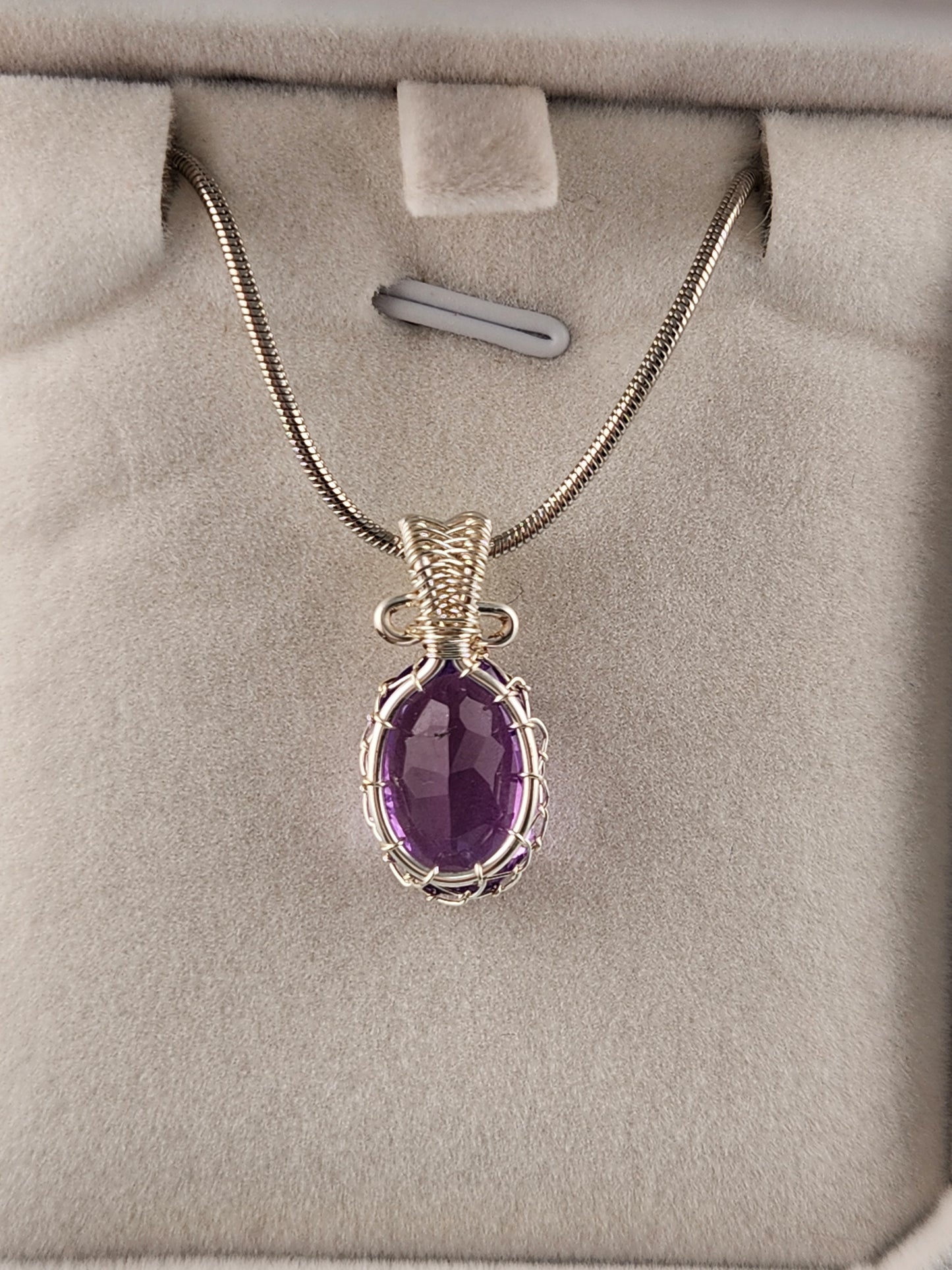 A-Grade Amethyst Pendant (no1.1)