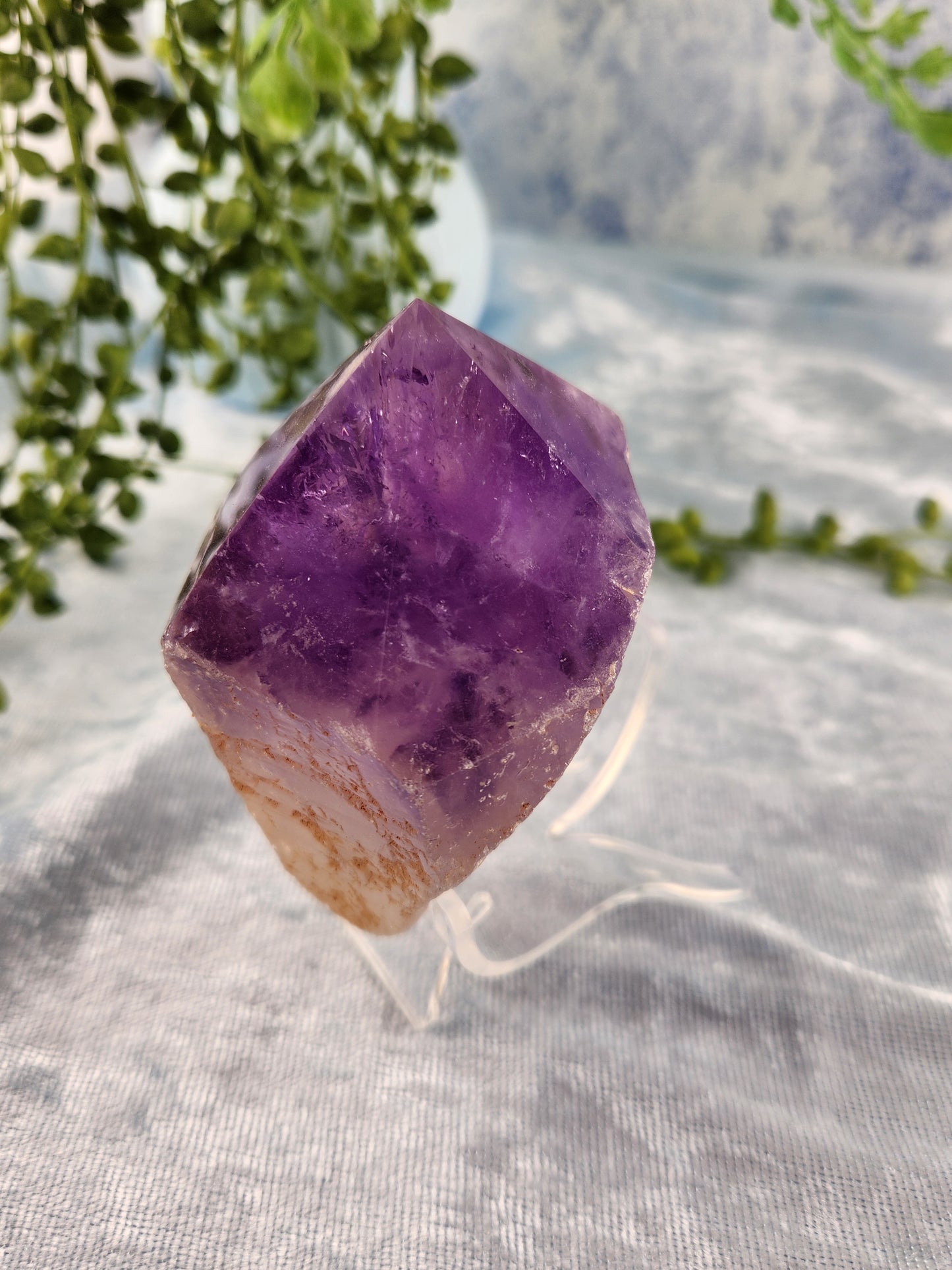 Amethyst Polished Point Raw Chunk