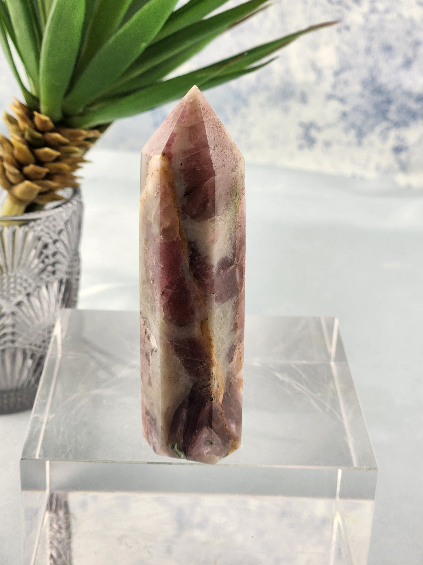 Pink Tourmaline Point