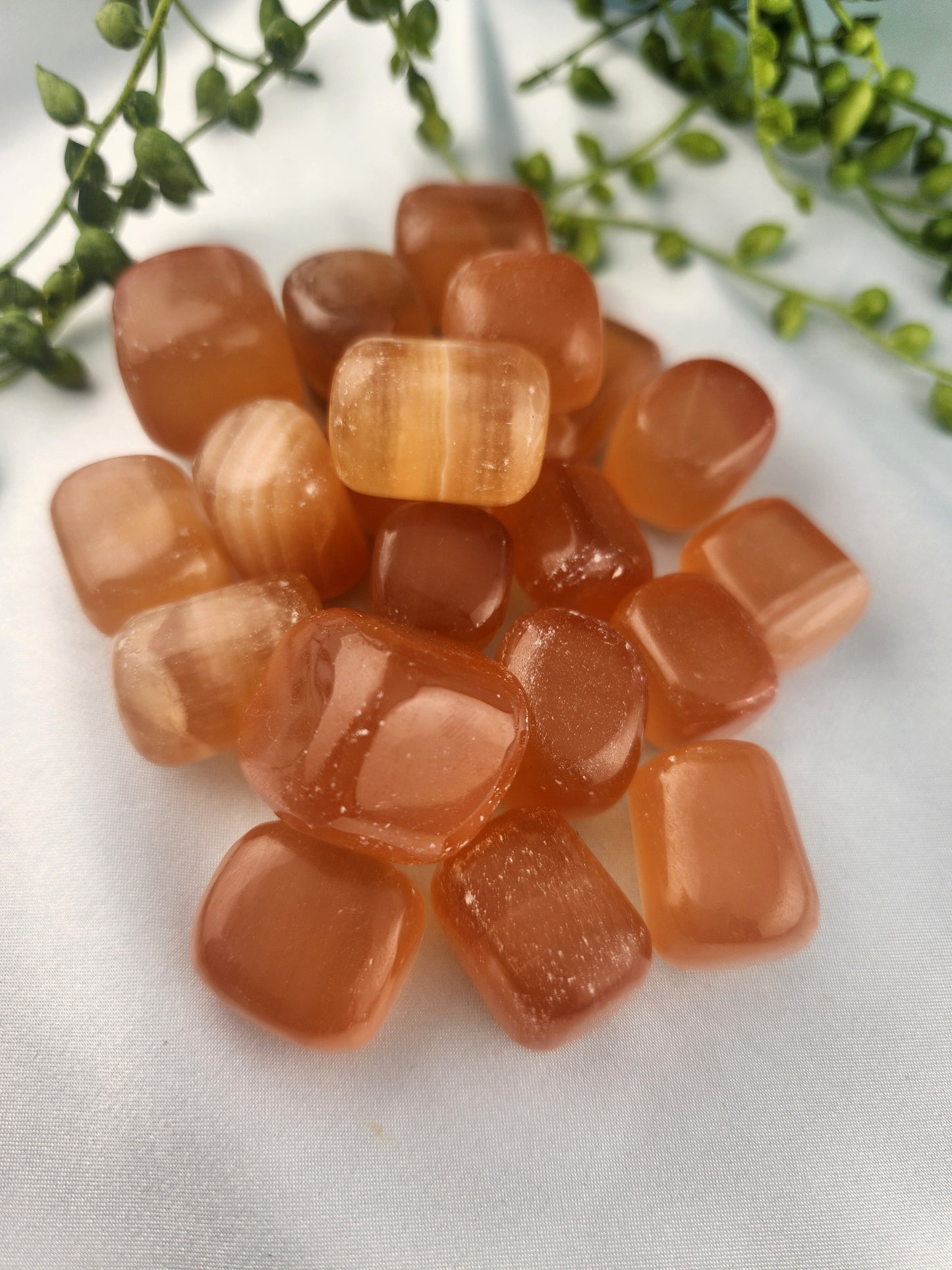 Honey Calcite Tumble