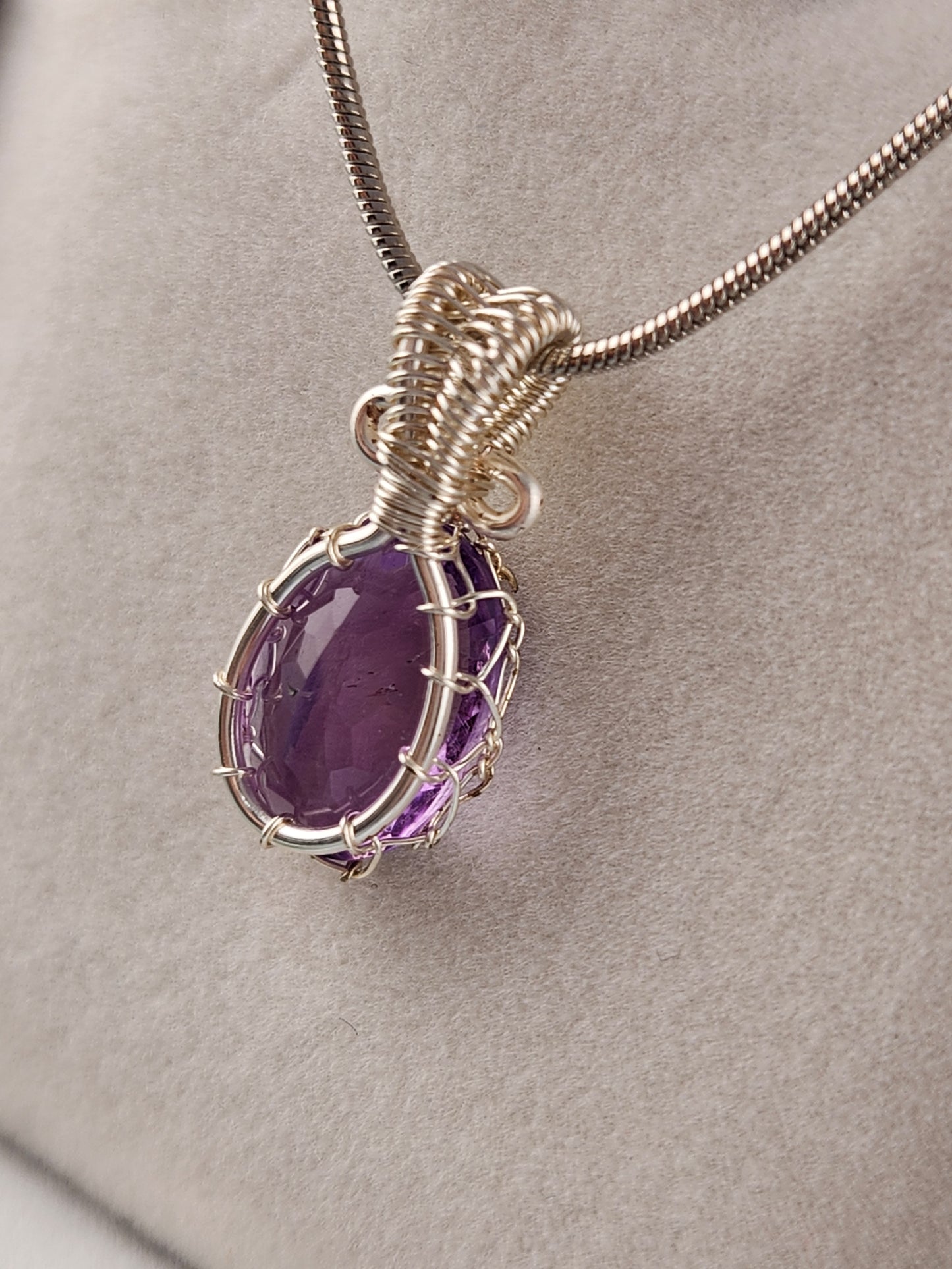 A-Grade Amethyst Pendant (No1.2)