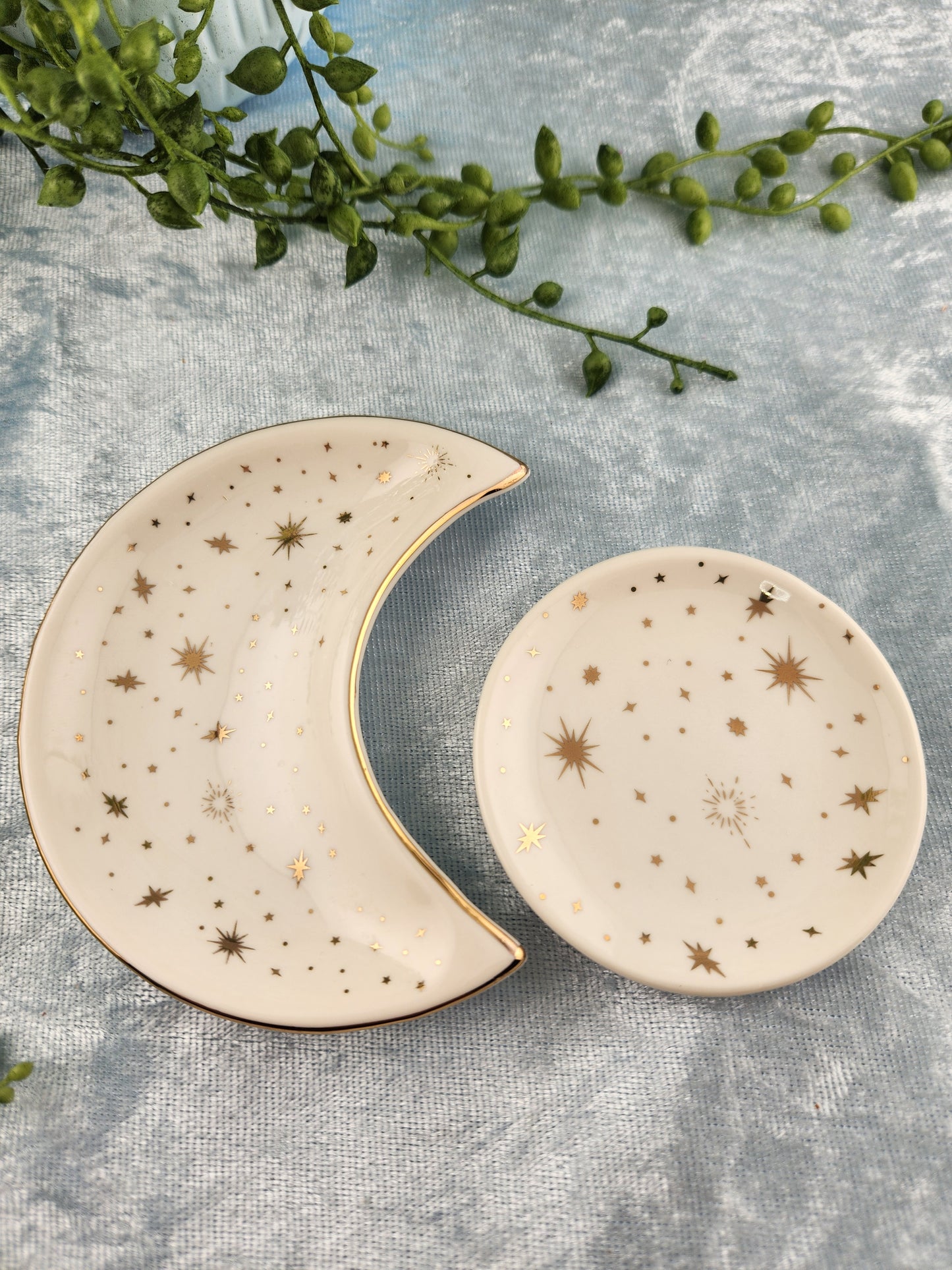 Sun + Moon Trinket Dish Set