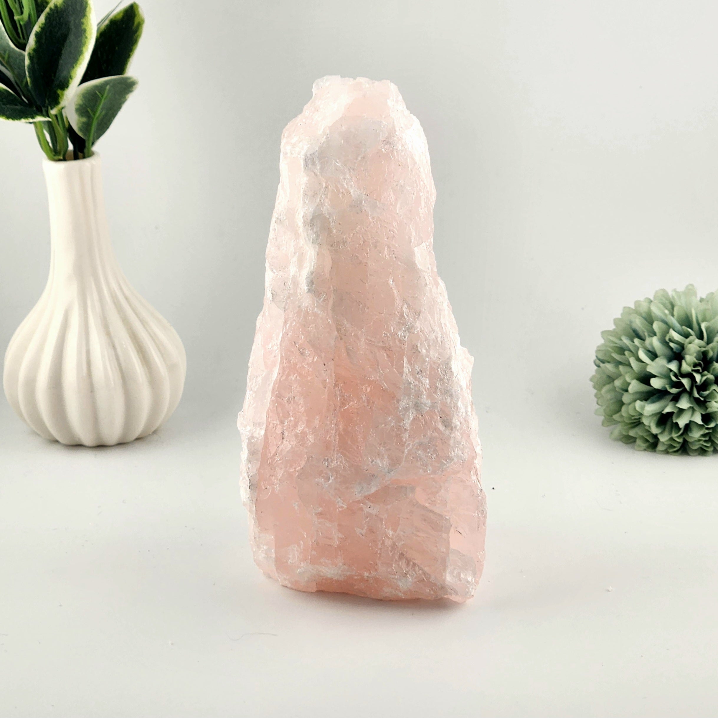 Raw Rose Quartz Freeform