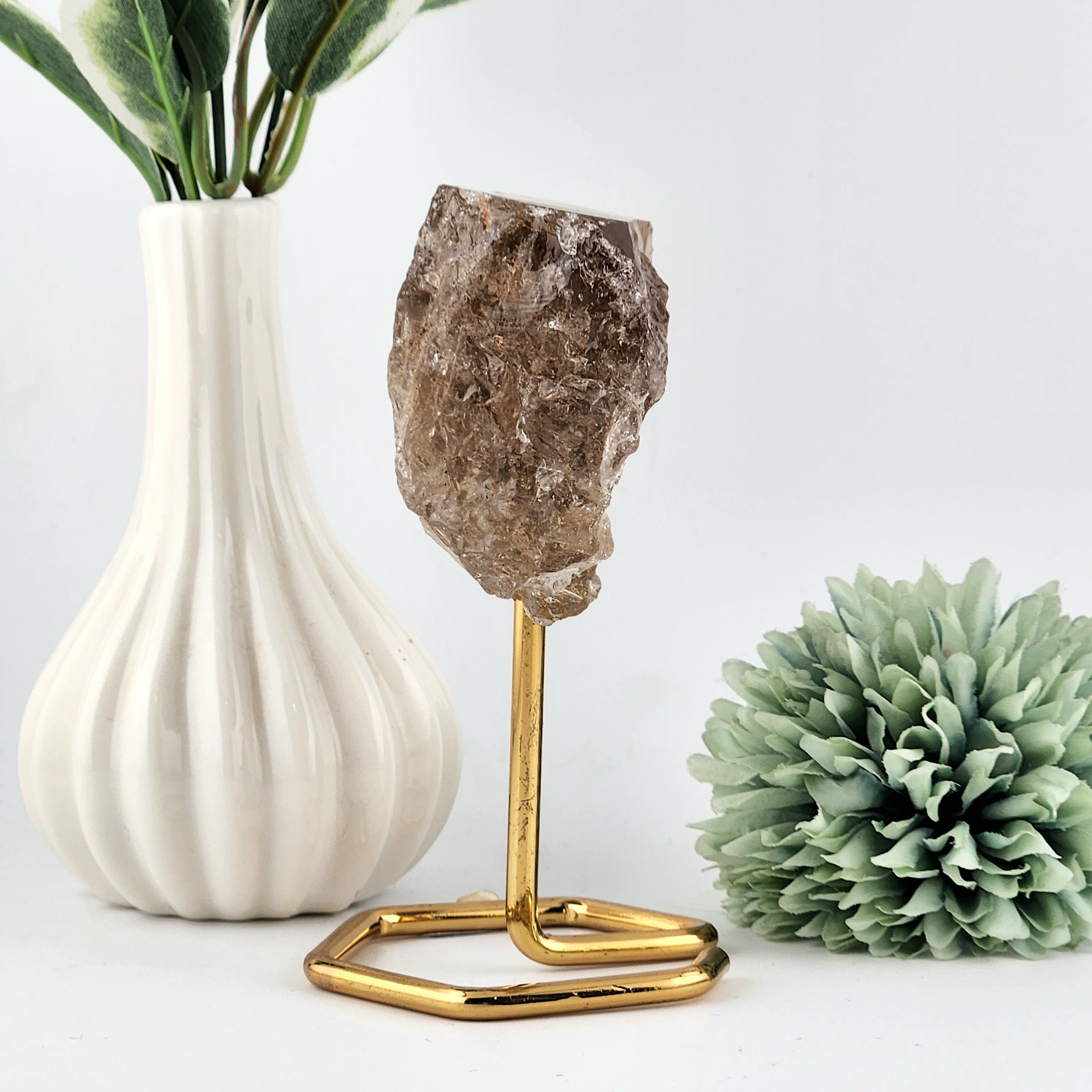 Smokey Elestial Quartz