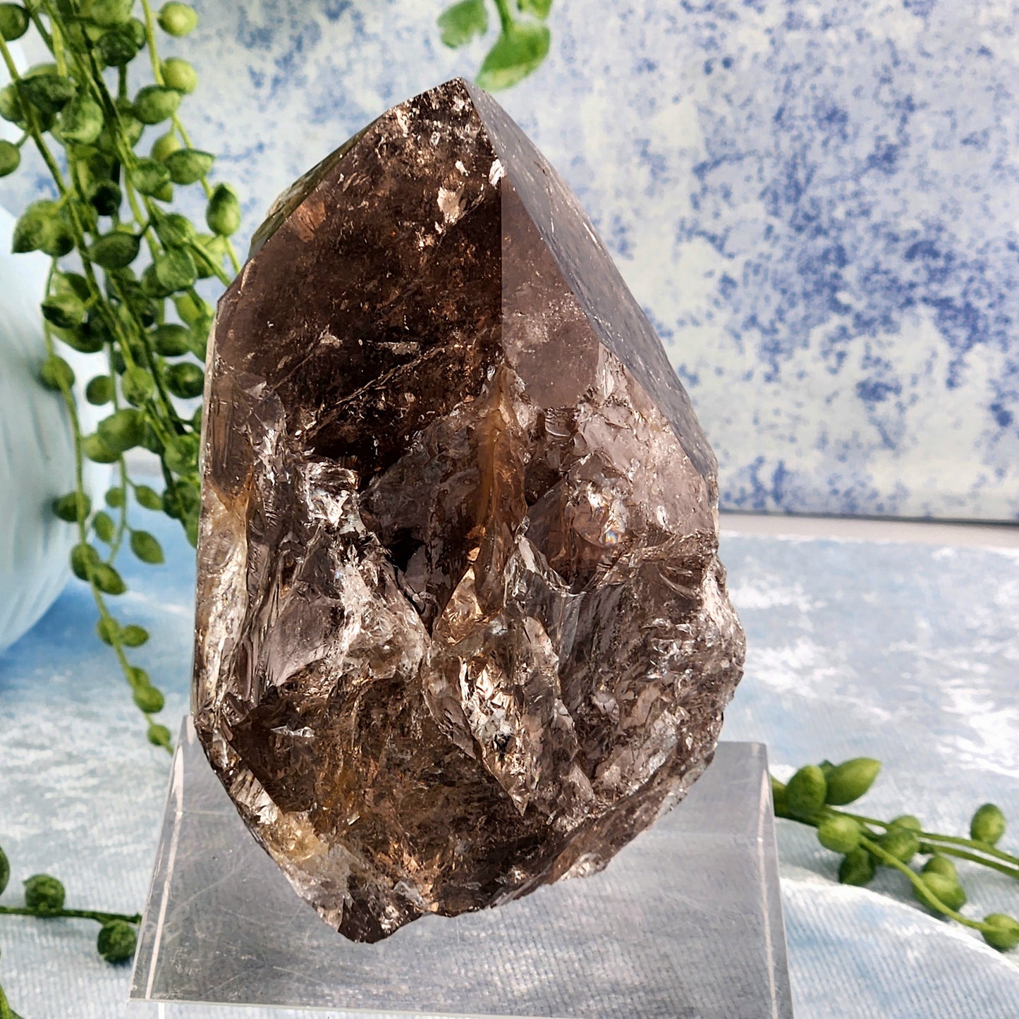 Elestial Smokey Quartz