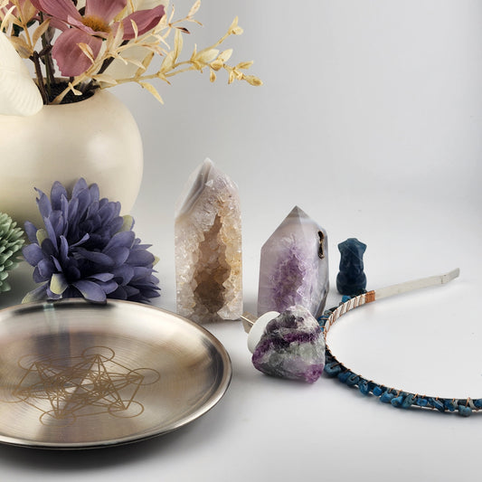 For Kat incl amethyst slab