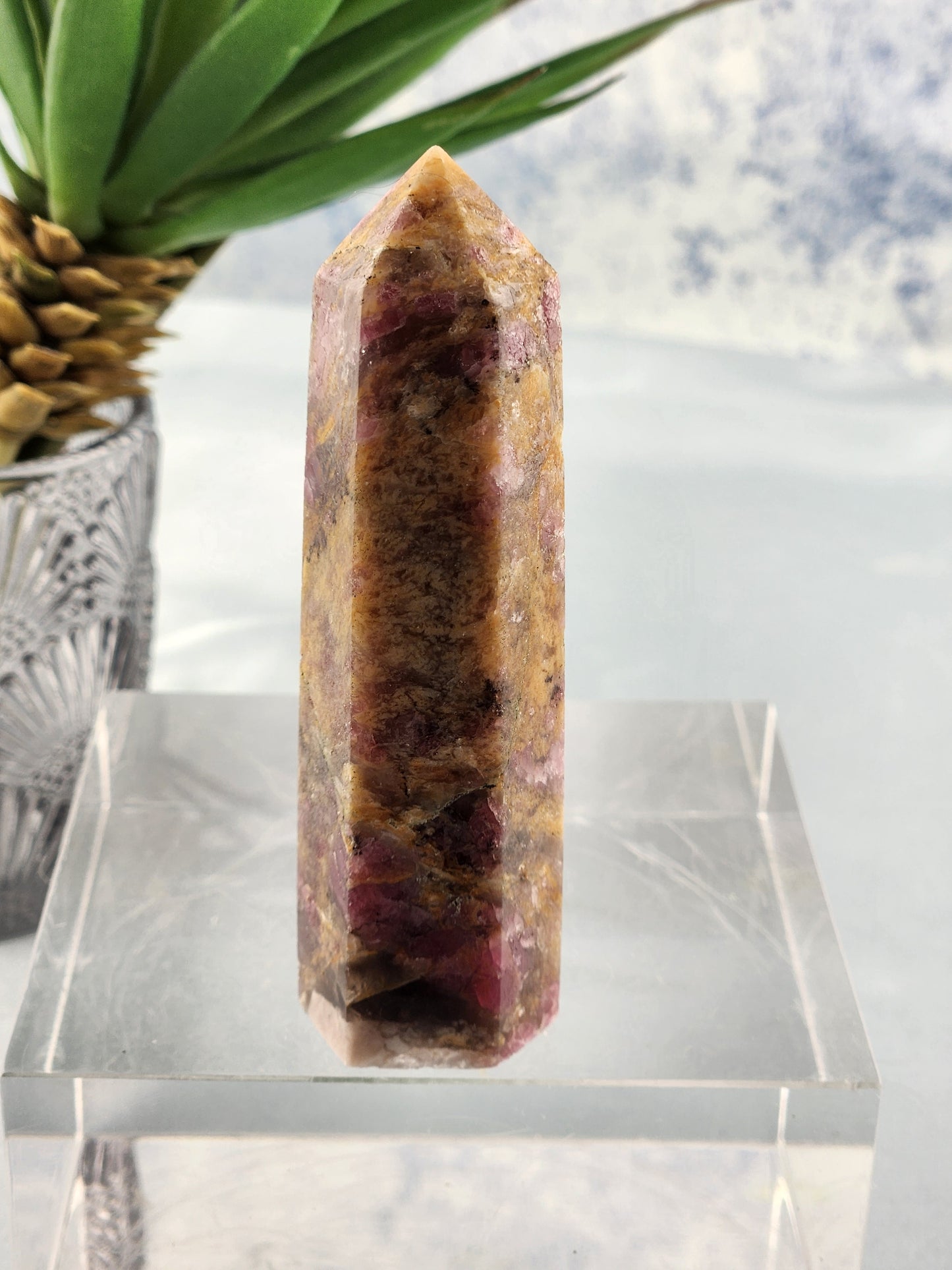 Pink Tourmaline Point