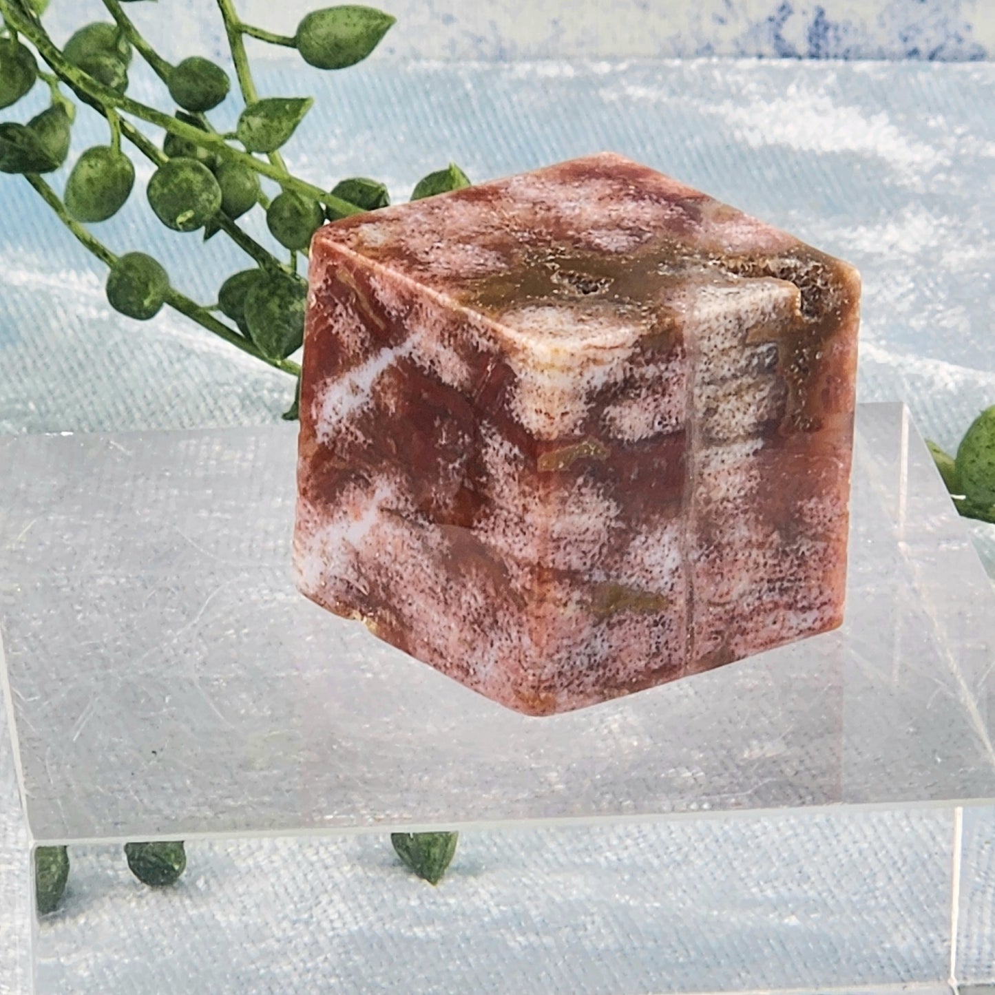 Ocean Jasper Cube