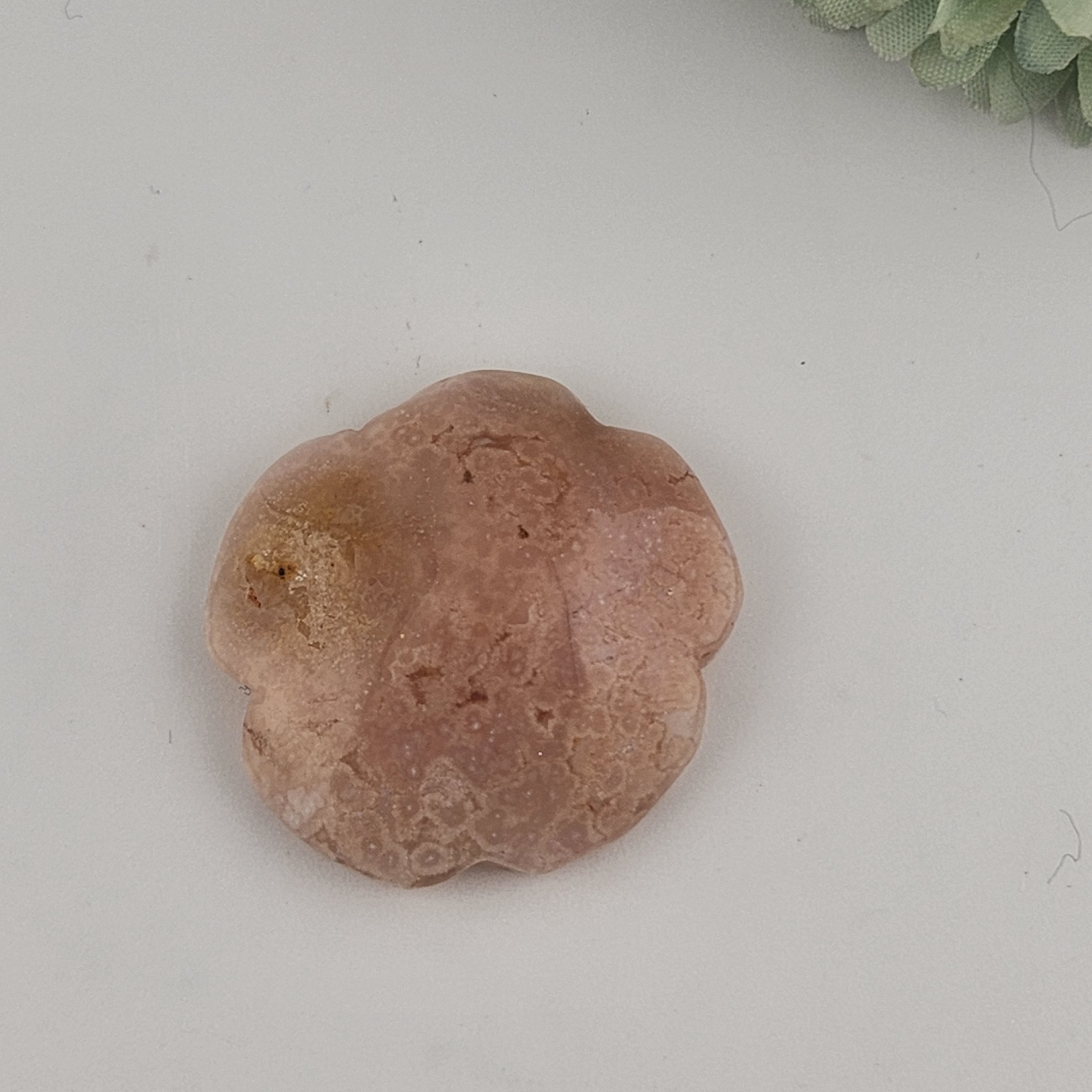 Pink Flower Agate Mini Flower