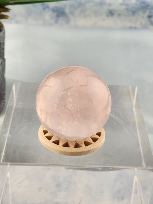 A Grade Rose Quartz Sphere