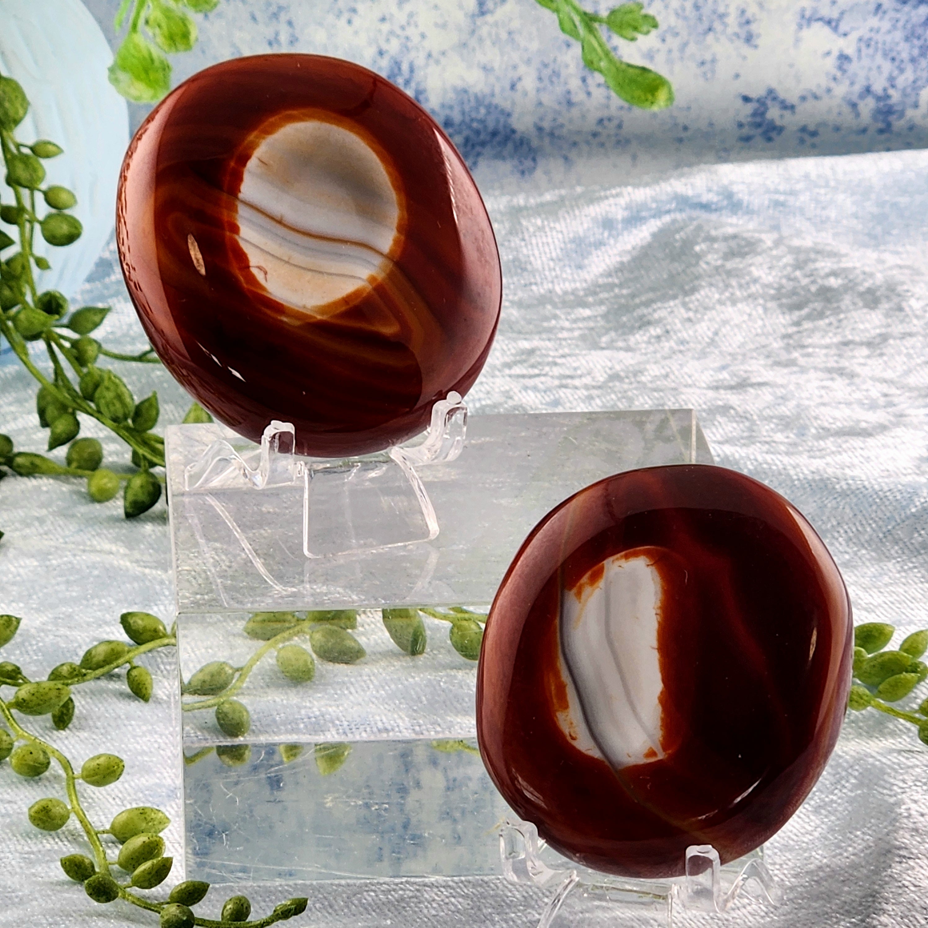Red Agate Palmstone