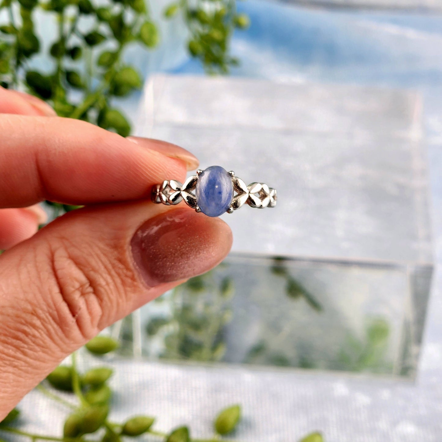 Blue Kyanite Ring