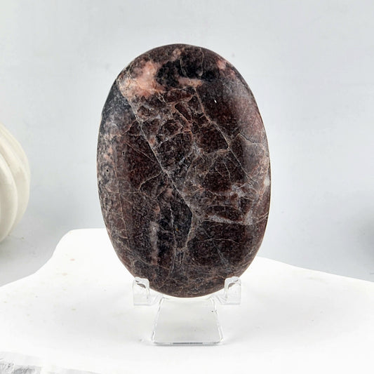 Pink Zebra Jasper Palmstone