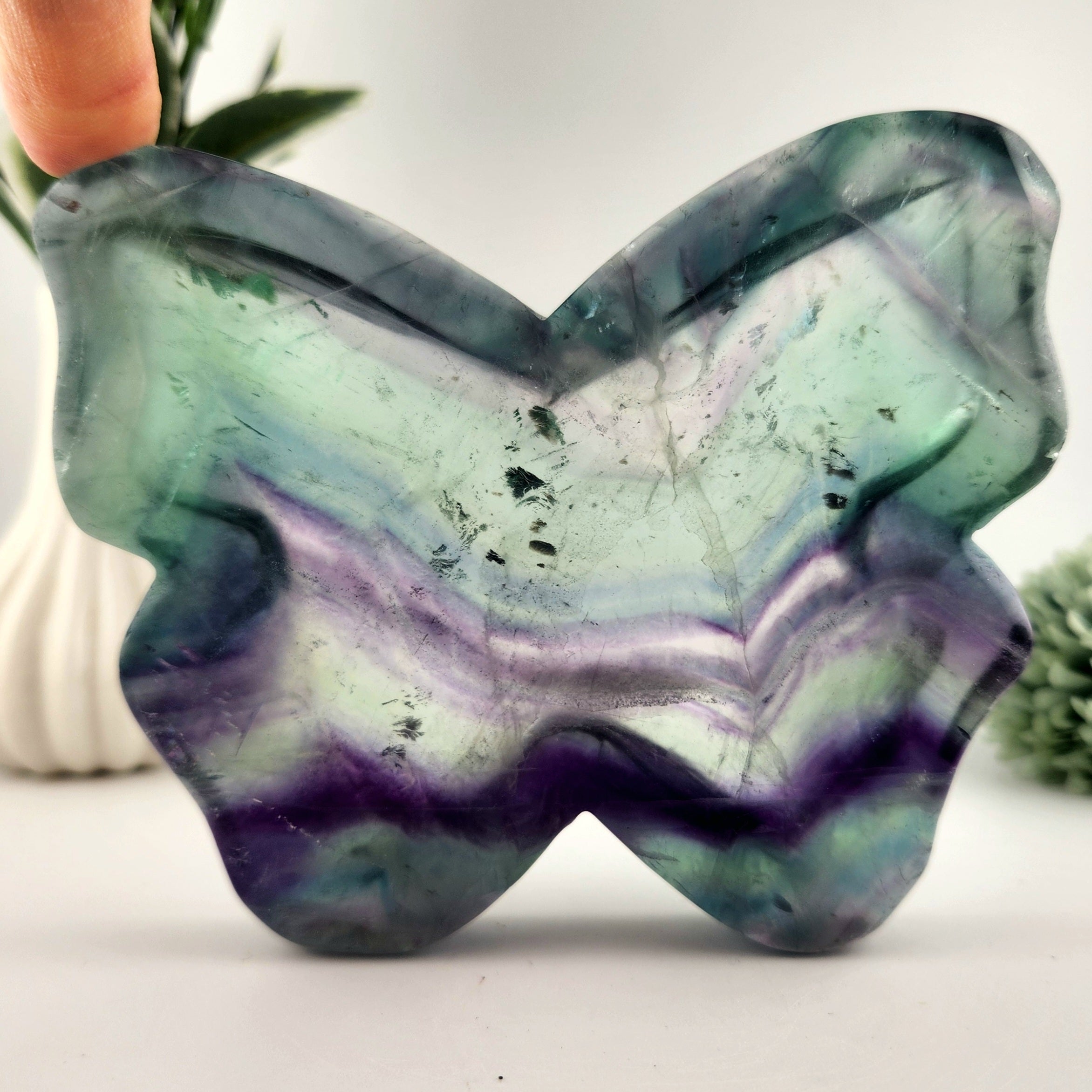 Fluorite Butterfly Bowl