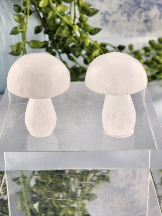 Selenite Mushroom - Small