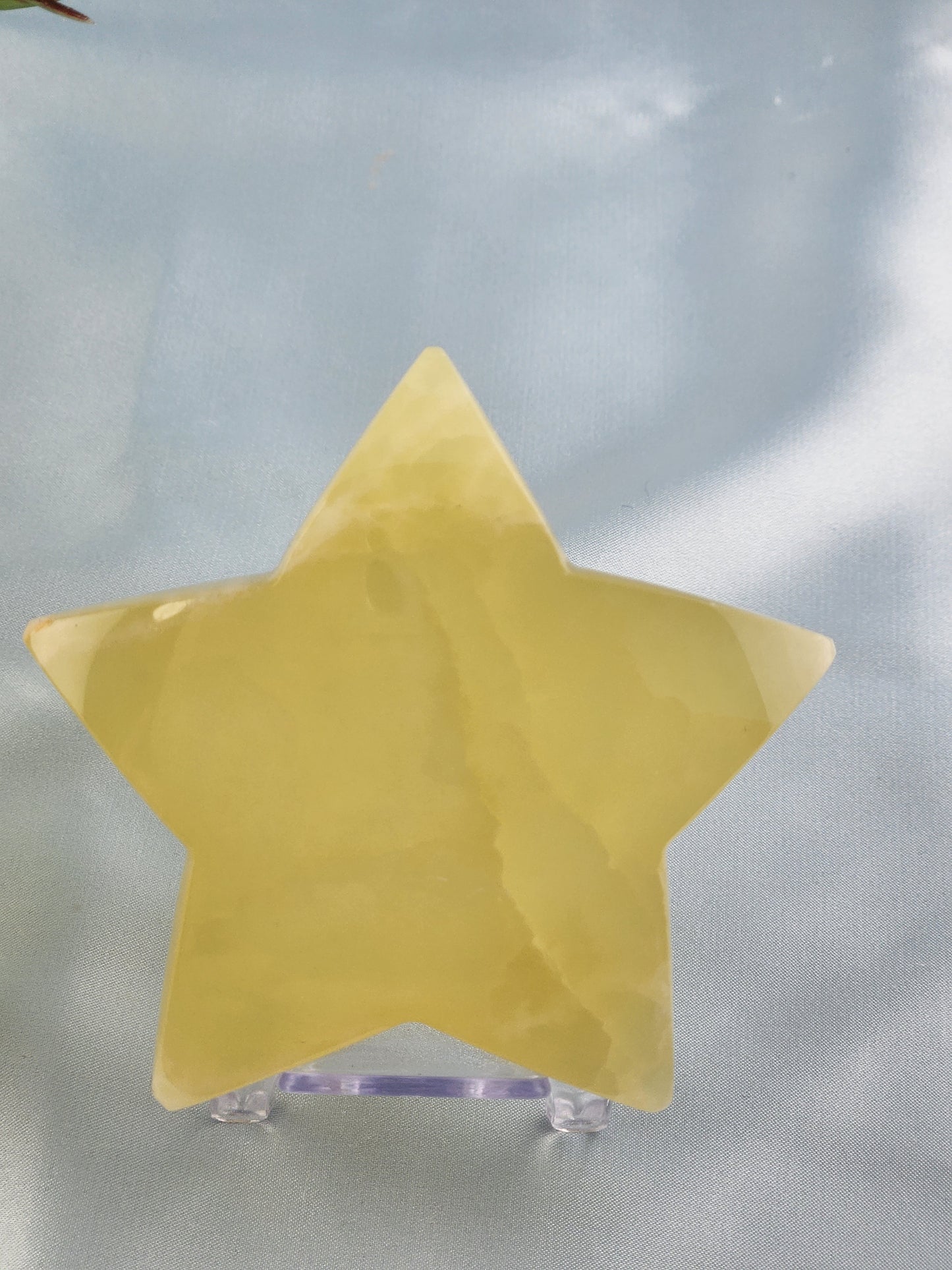 Lemon Calcite Star