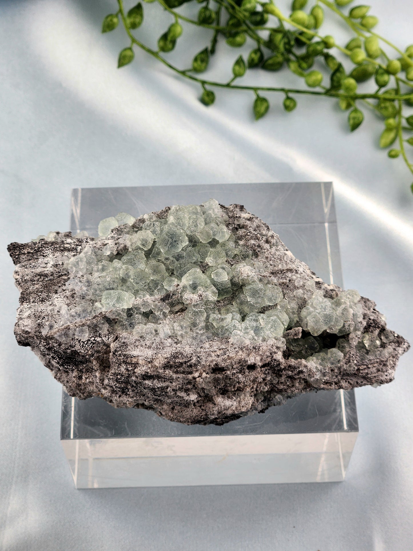 Green Fluorite Specimen