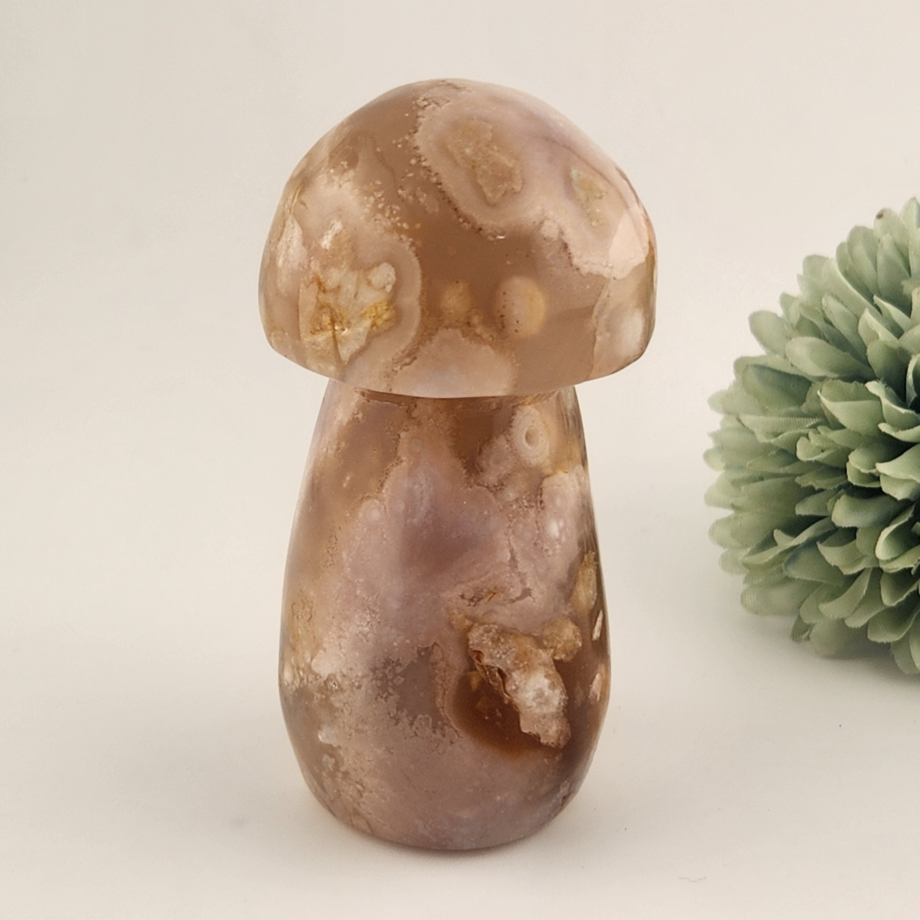 Flower Agate Mushroom
