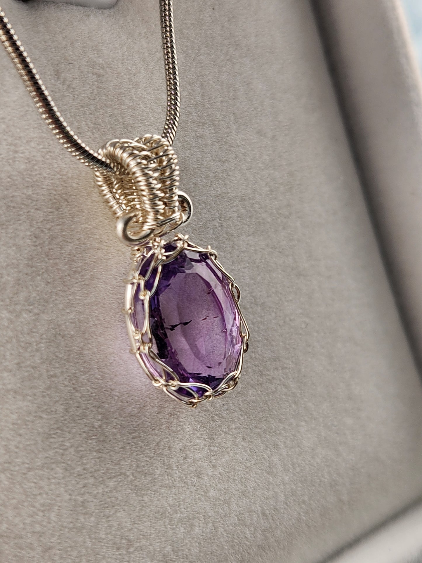 A-Grade Amethyst Pendant (No1.2)